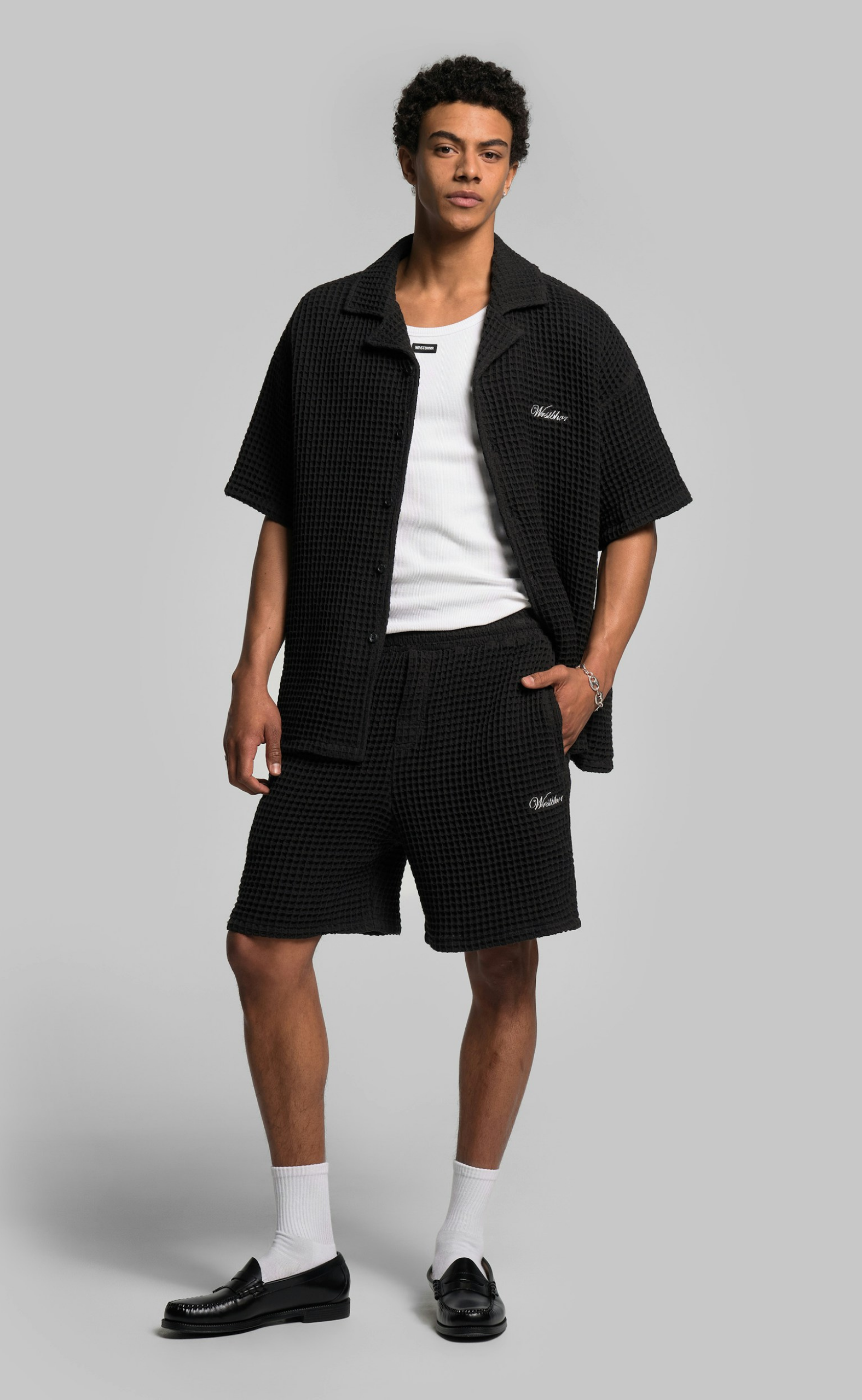 WAFA SHORTS JET BLACK SHORTS