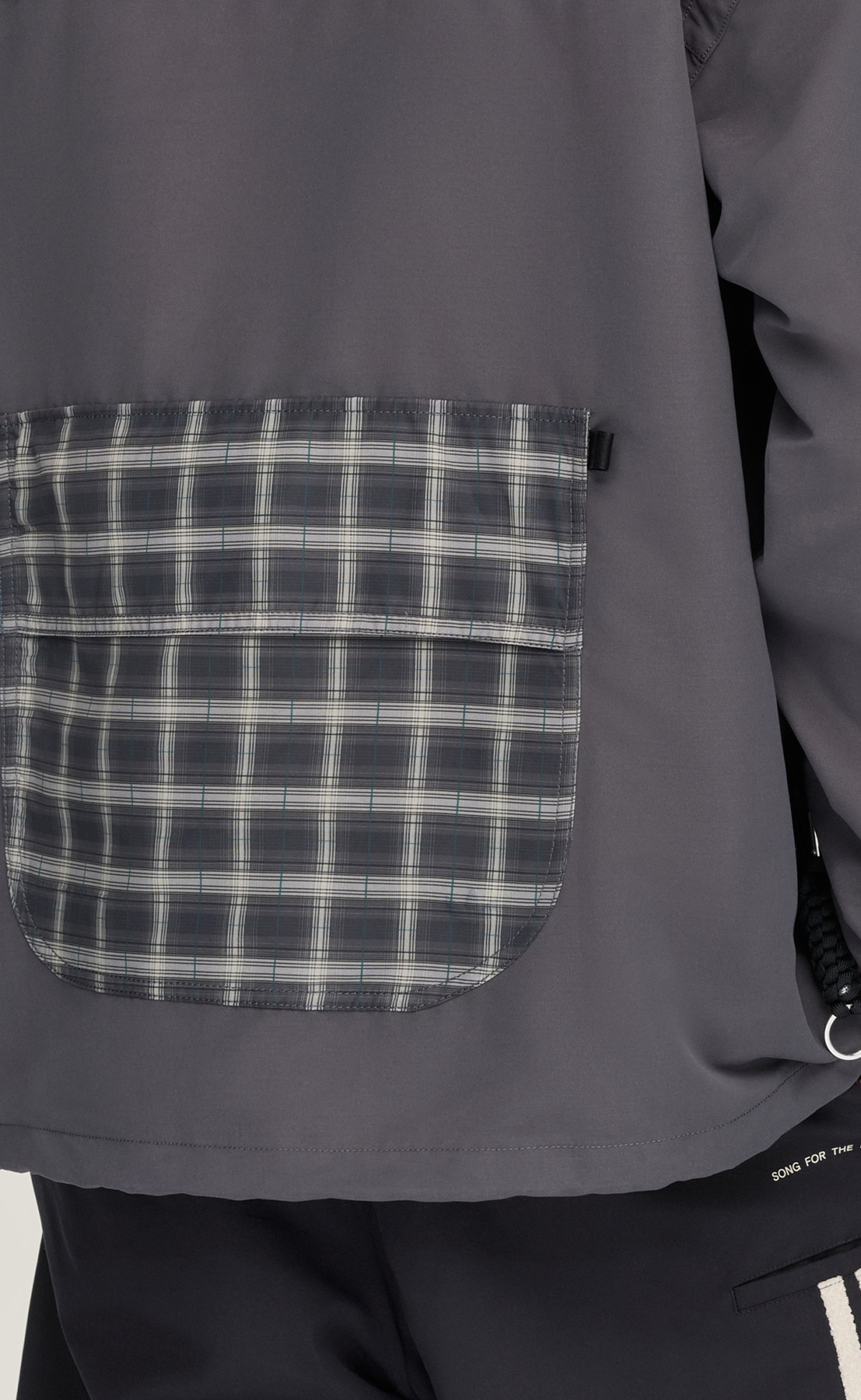 SONG FOR THE MUTE 007 TRACK TOP GREY JACKET