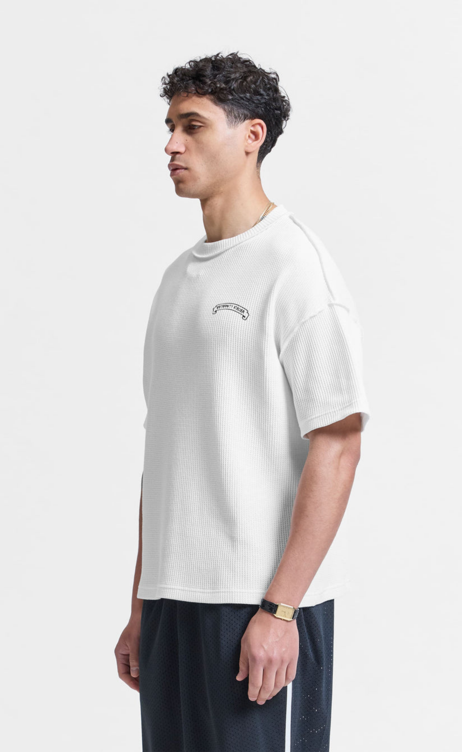 BAND OF PROCESS WHITE T-SHIRT