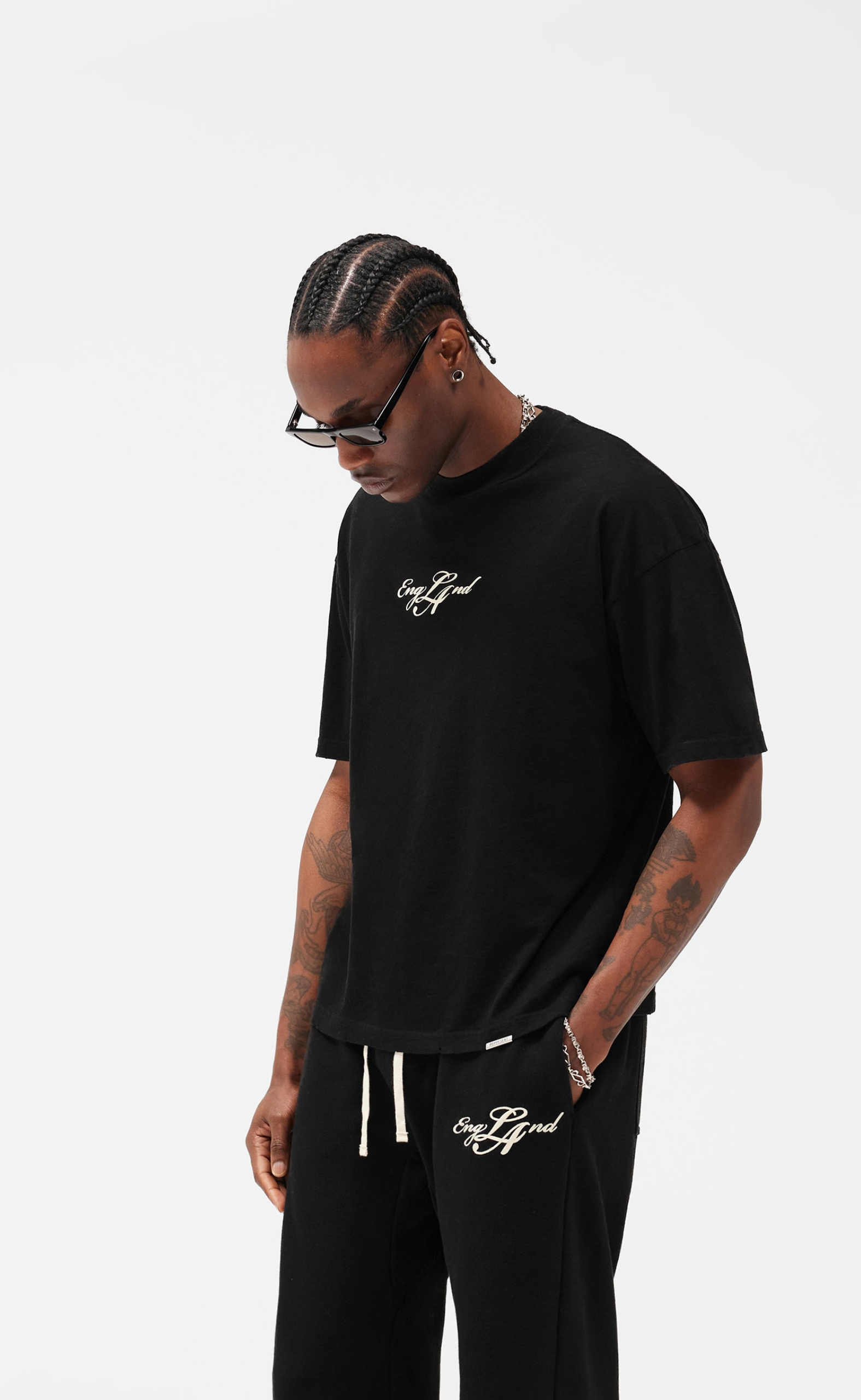 ENGLAND JET BLACK T-SHIRT