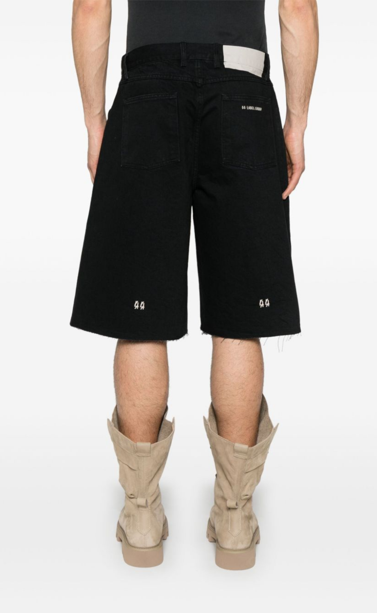 44 PAPPAS BLACK SHORTS