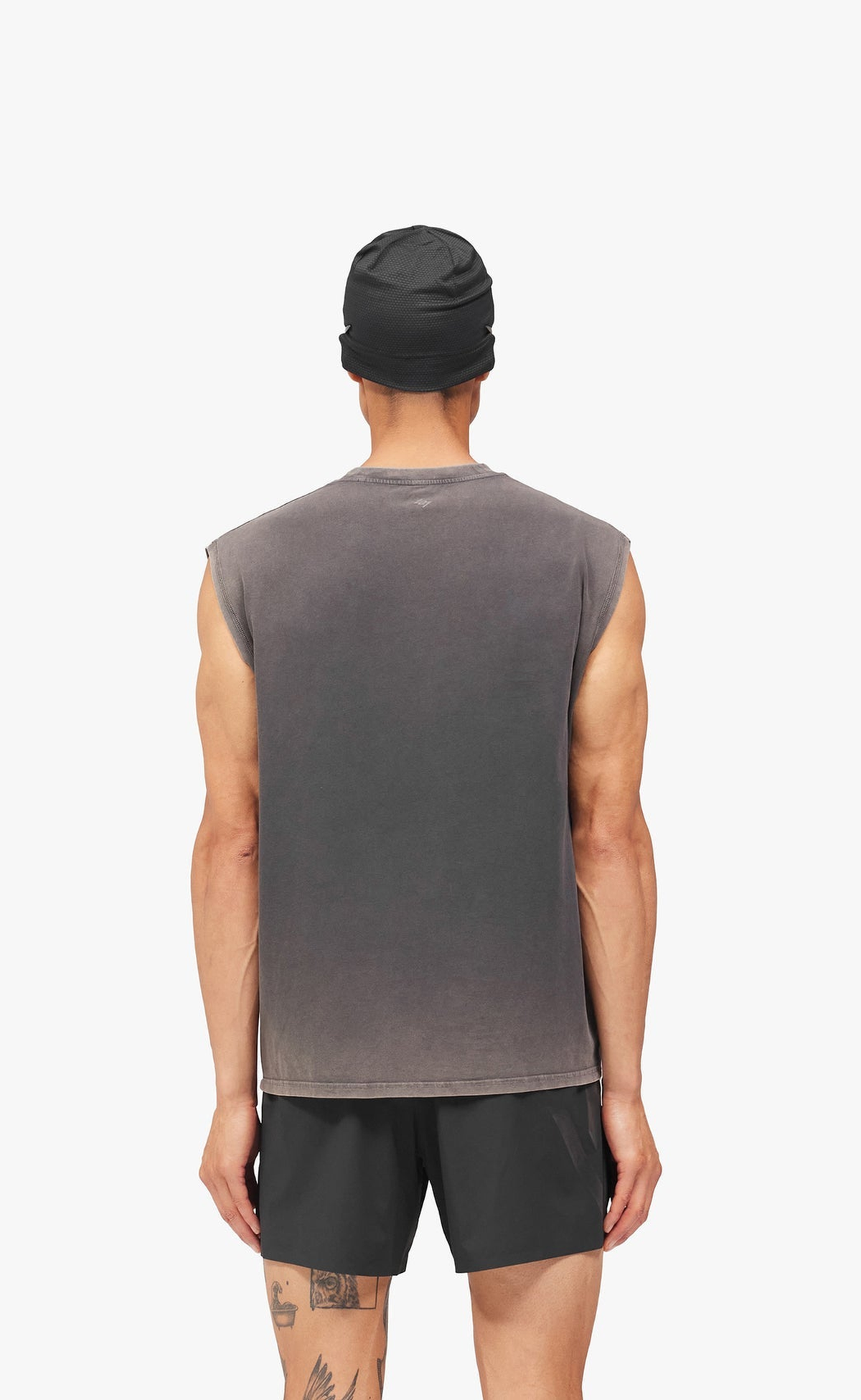 247 ANGEL GRAPHIC VINTAGE BLACK TANK TOP