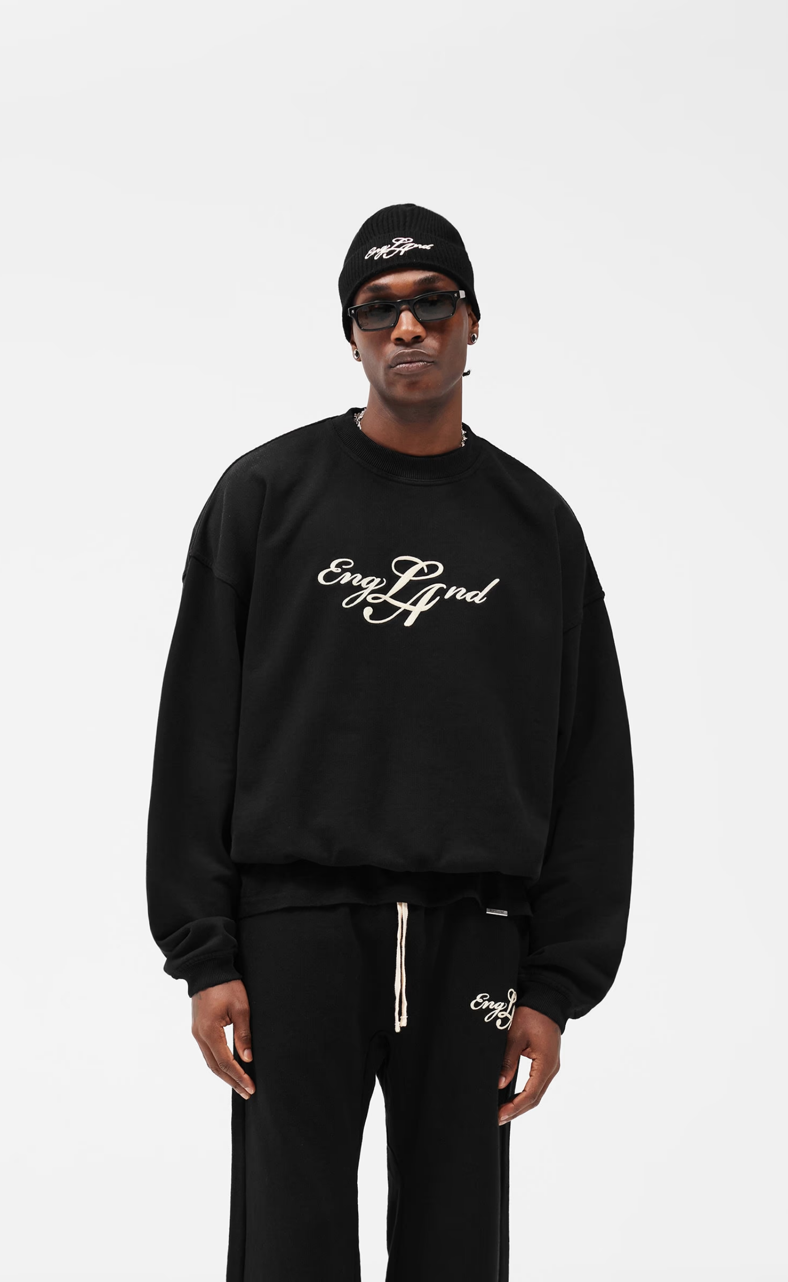 ENGLAND JET BLACK SWEATER