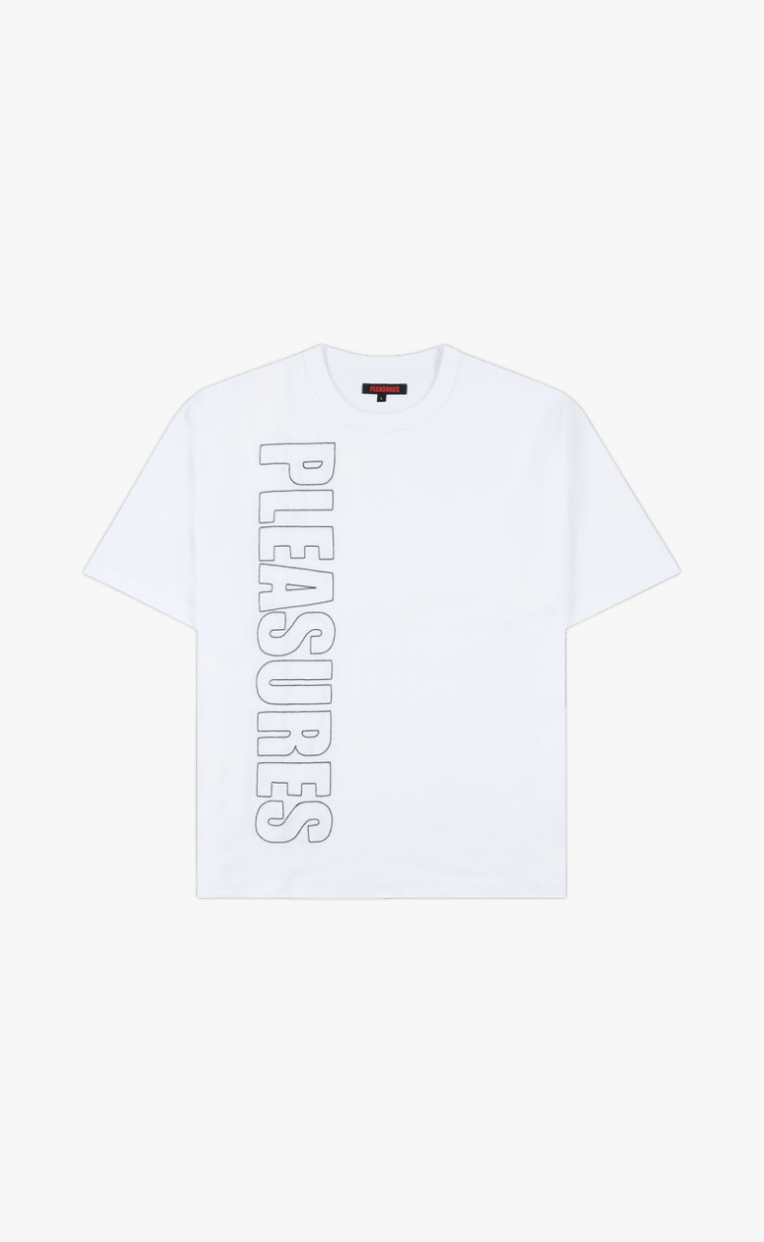 OUTLINE HEAVYWEIGHT WHITE T-SHIRT