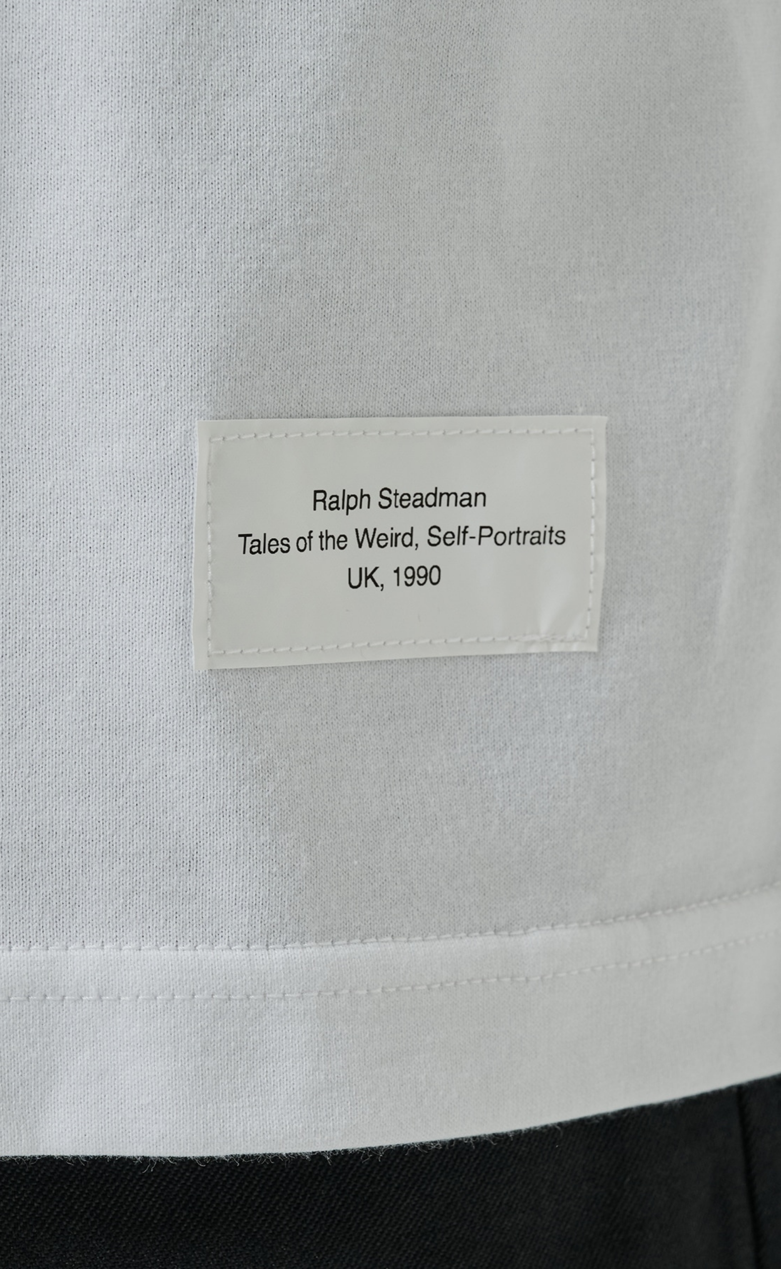 ARTWORK PRINT WHITE T-SHIRT