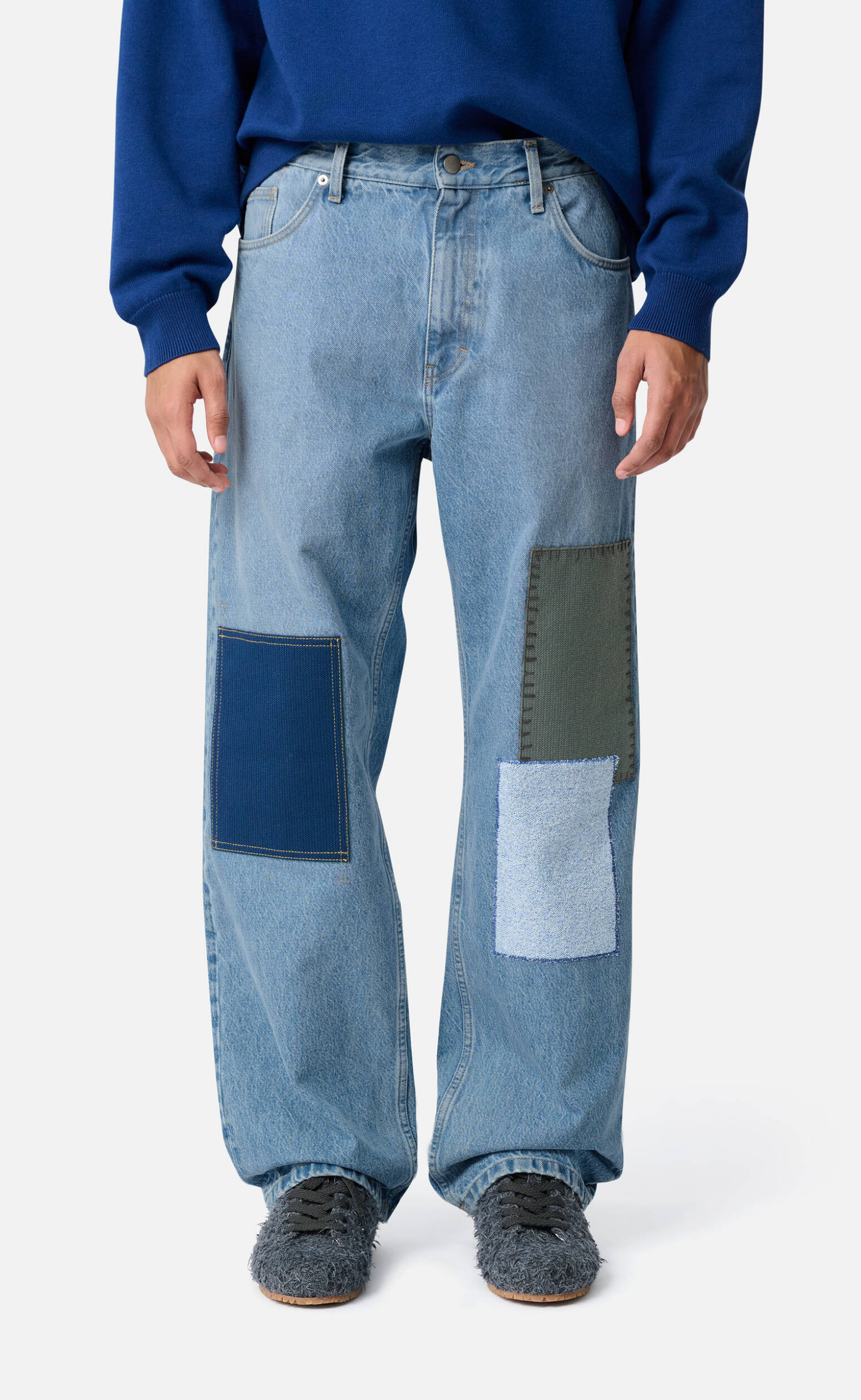 ZINE PATCH LIGHT BLUE JEANS