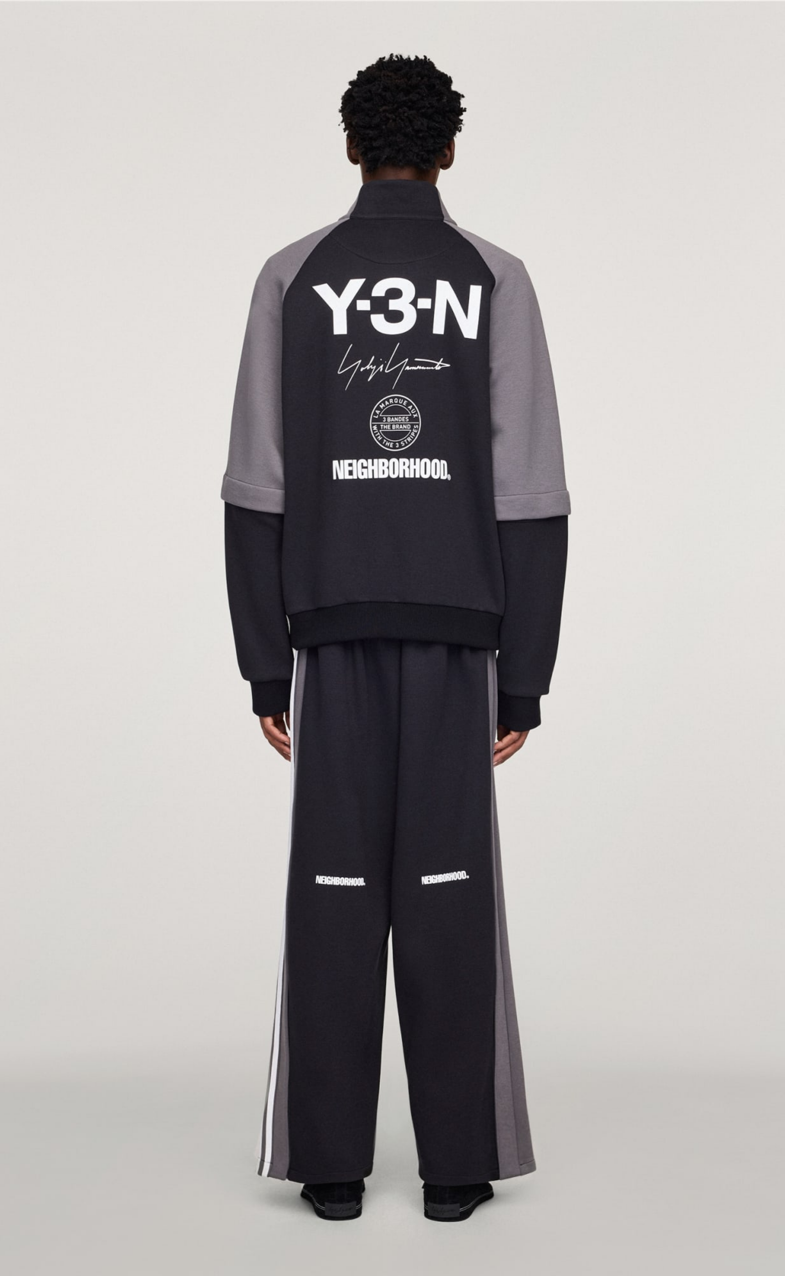 Y-3 NBHD TRACK BLACK PANTS