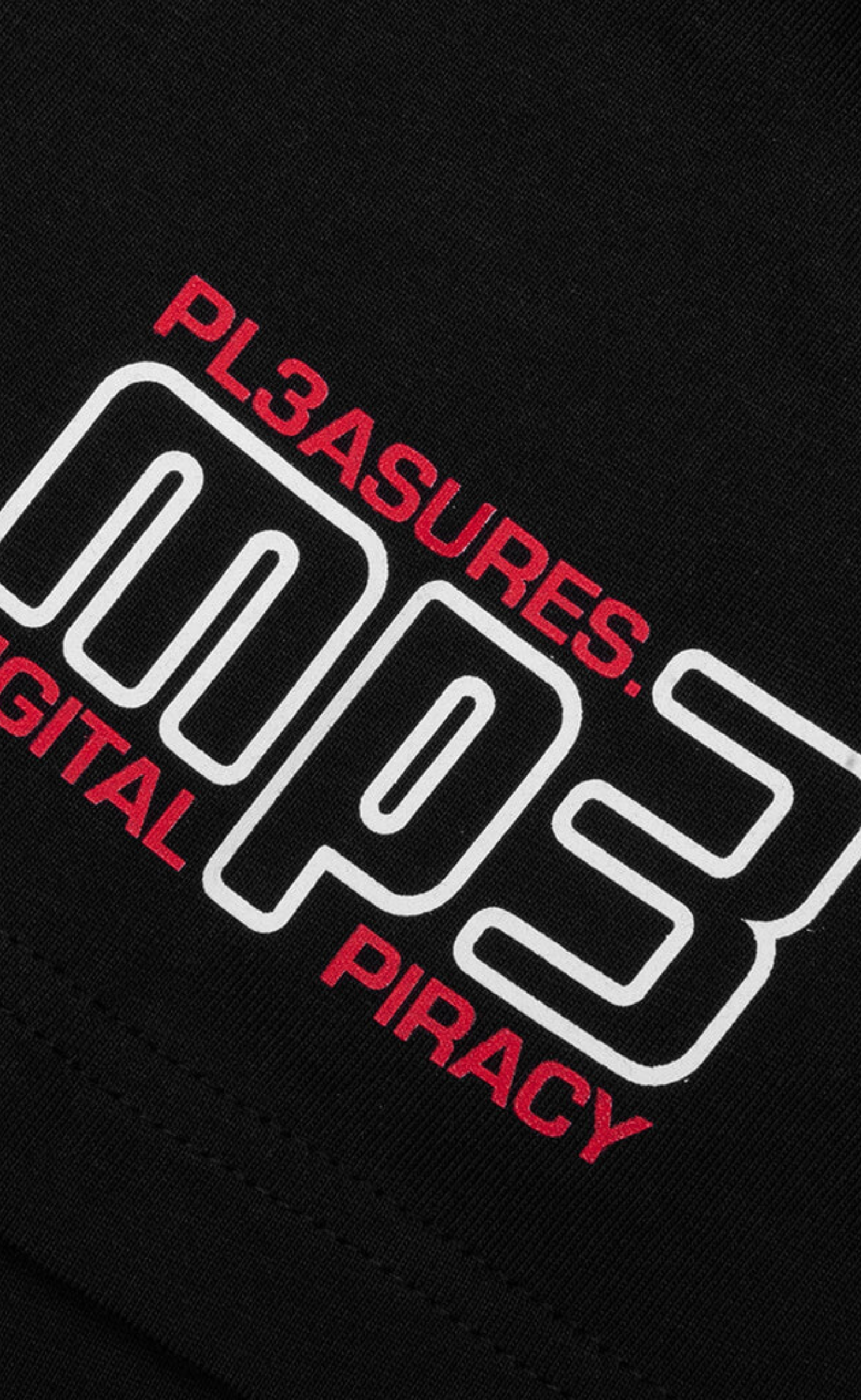 PIRACY BLACK T-SHIRT