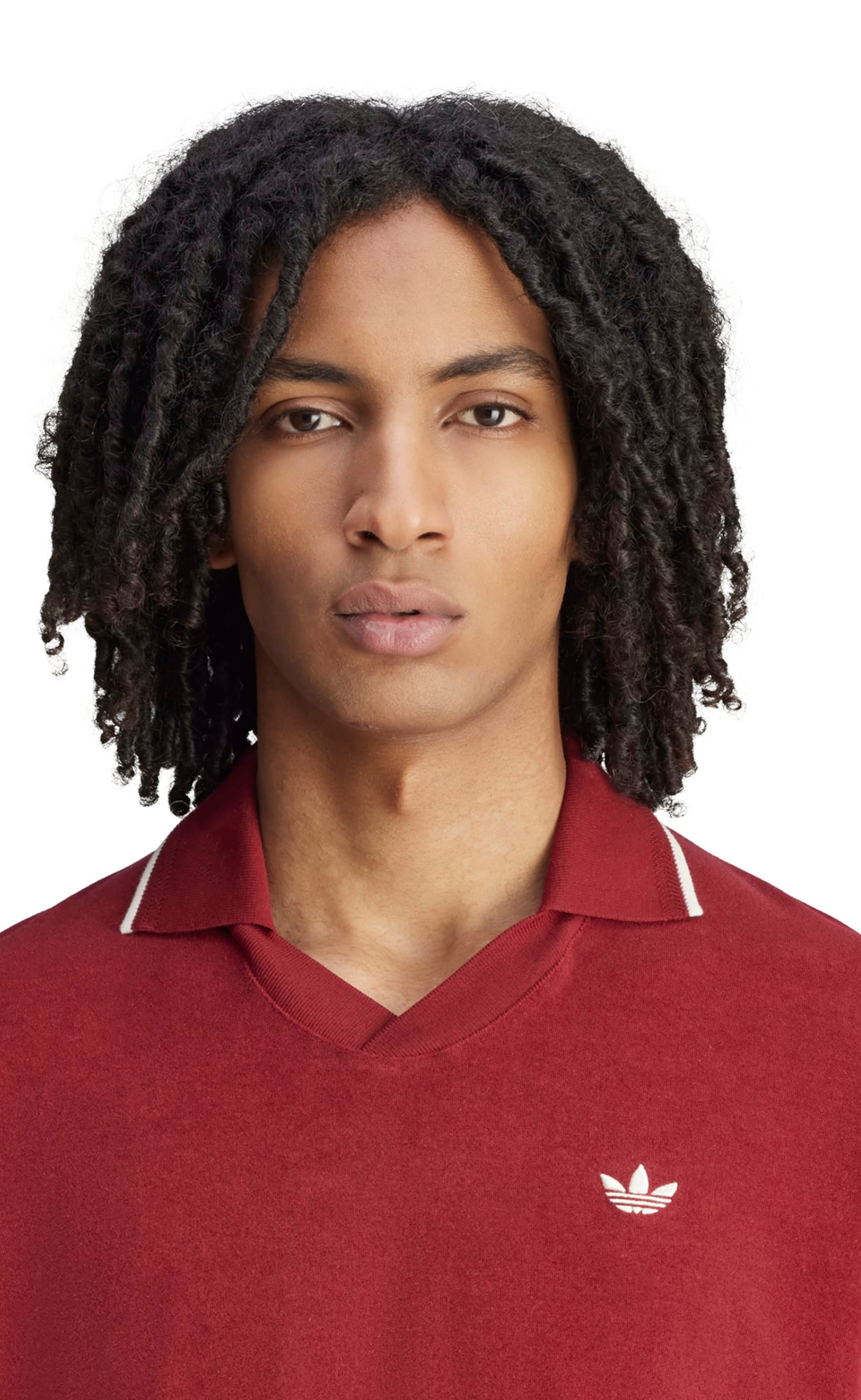 WB TERRY COLLEGIATE BURGUNDY POLO