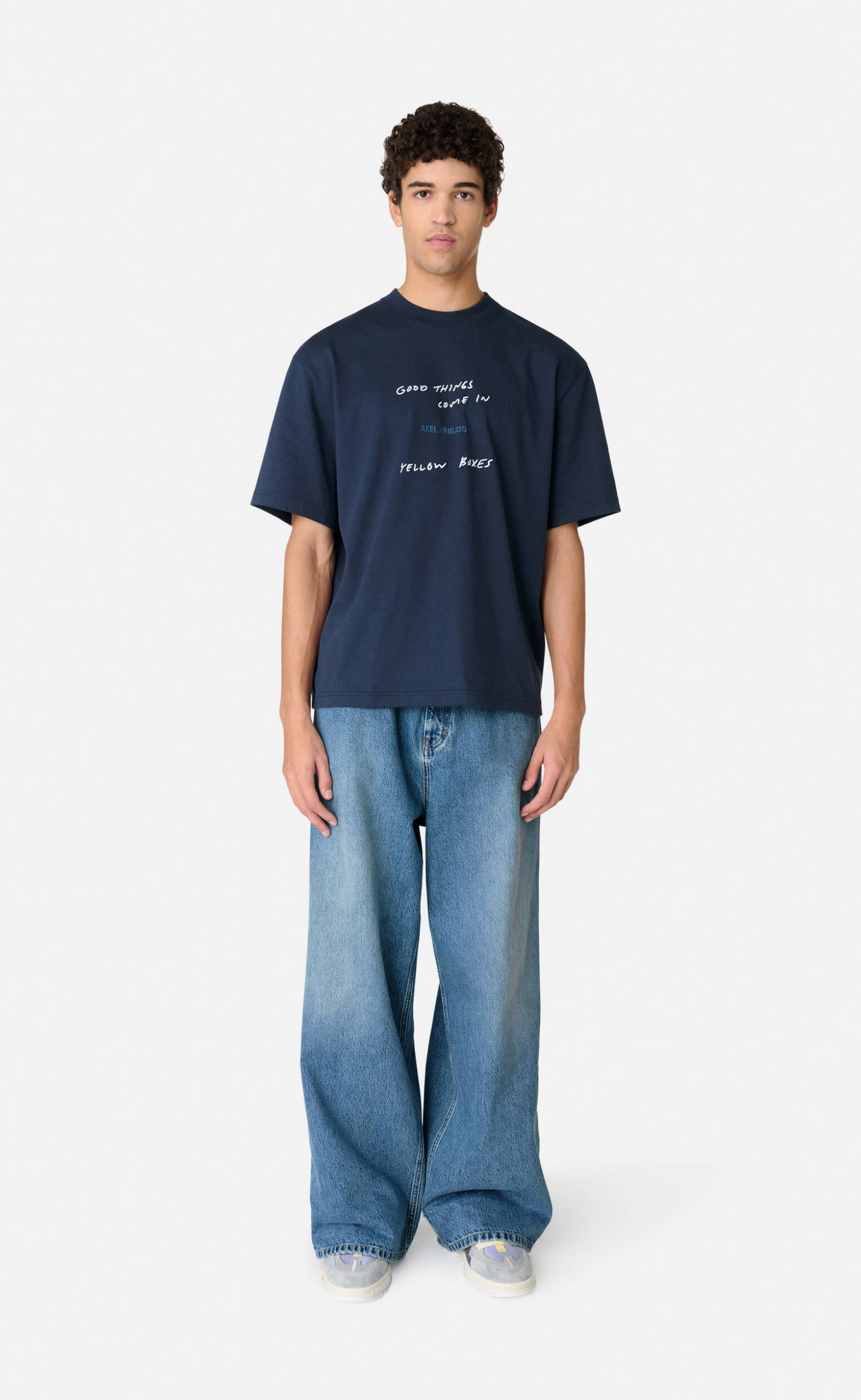 GOOD THINGS NAVY T-SHIRT