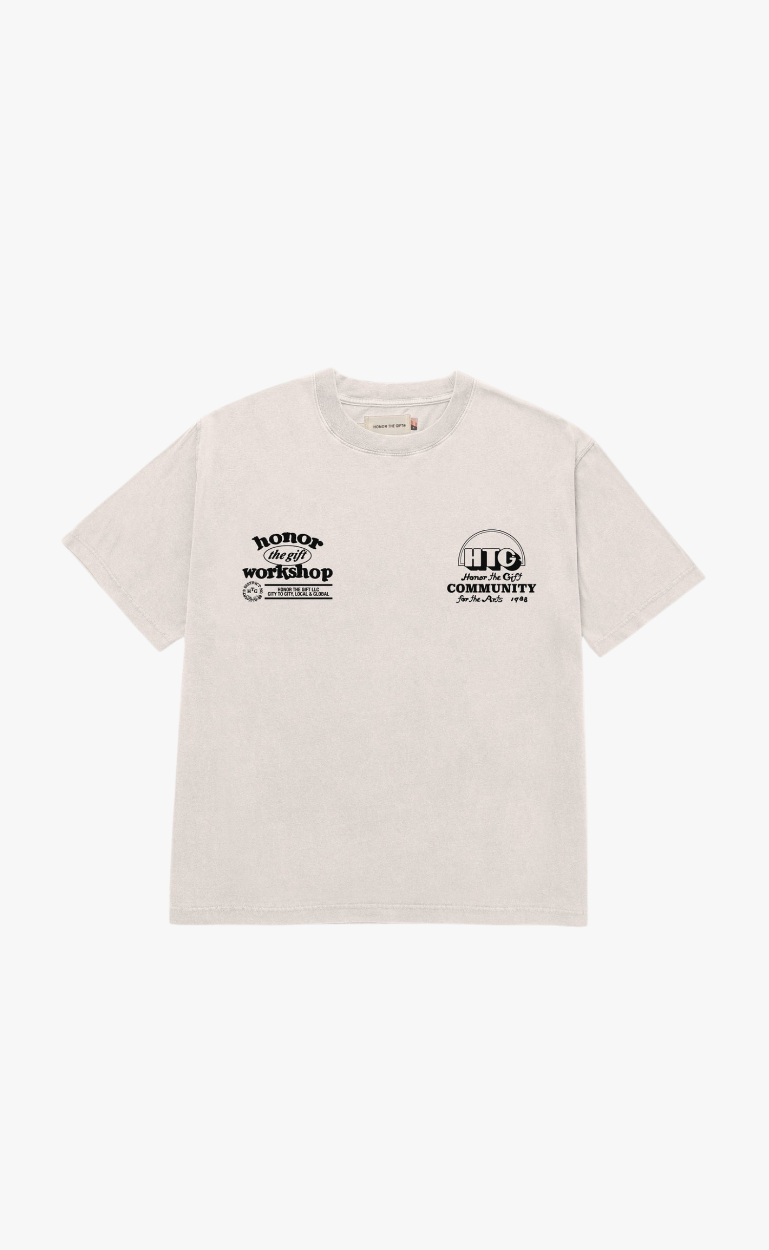 HONOR WORKSHOP BONE T-SHIRT