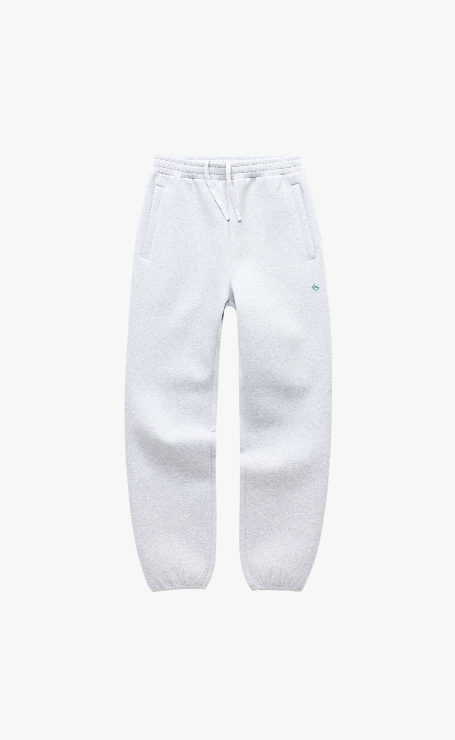 247 NUMBERS GREY MARL SWEATPANTS