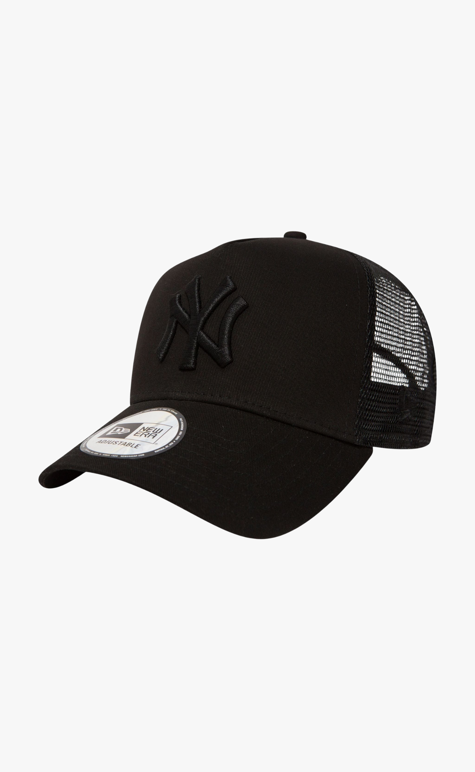 CLEAN TRUCKER BLACK HAT