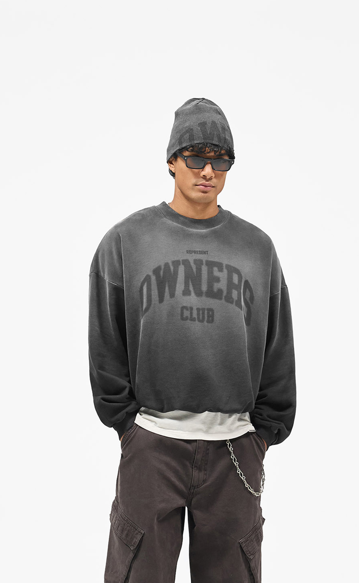 OWNERS VINTAGE BLACK CREWNECK