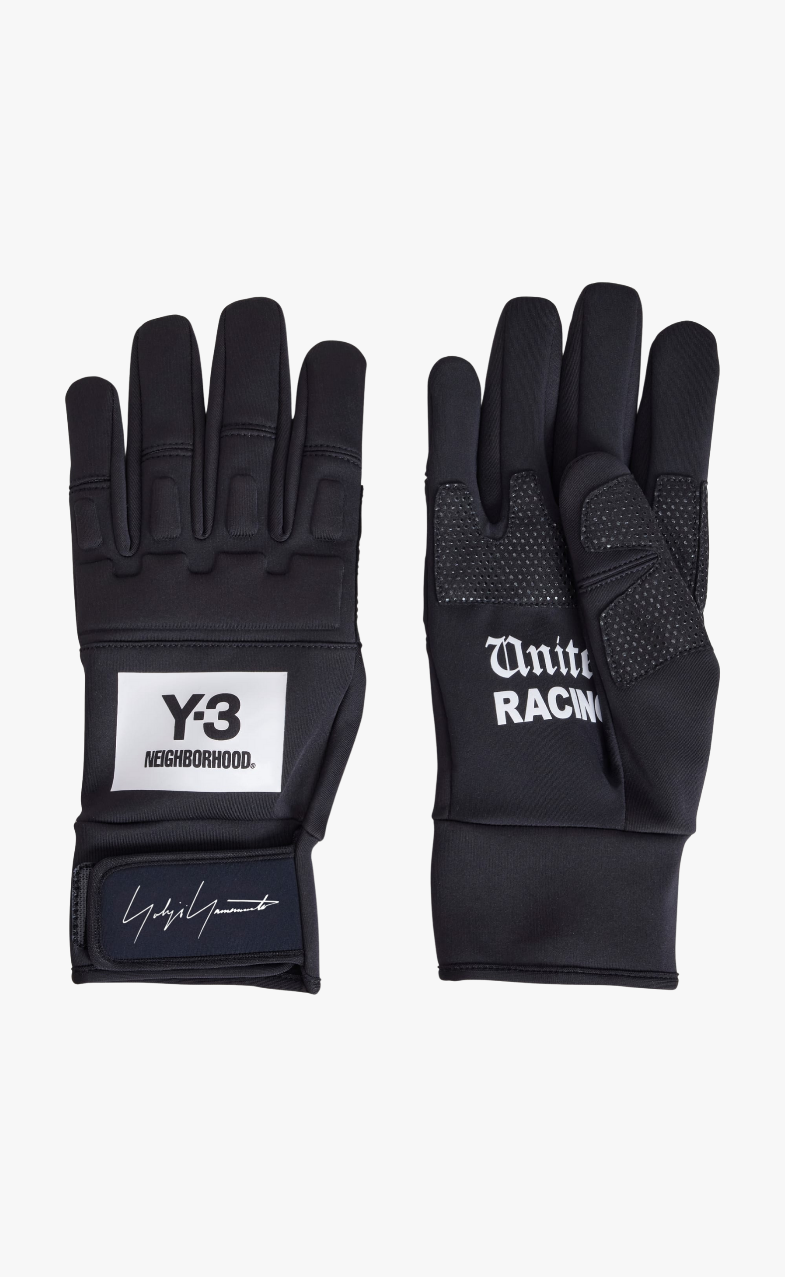 Y-3 NBHD BLACK GLOVES