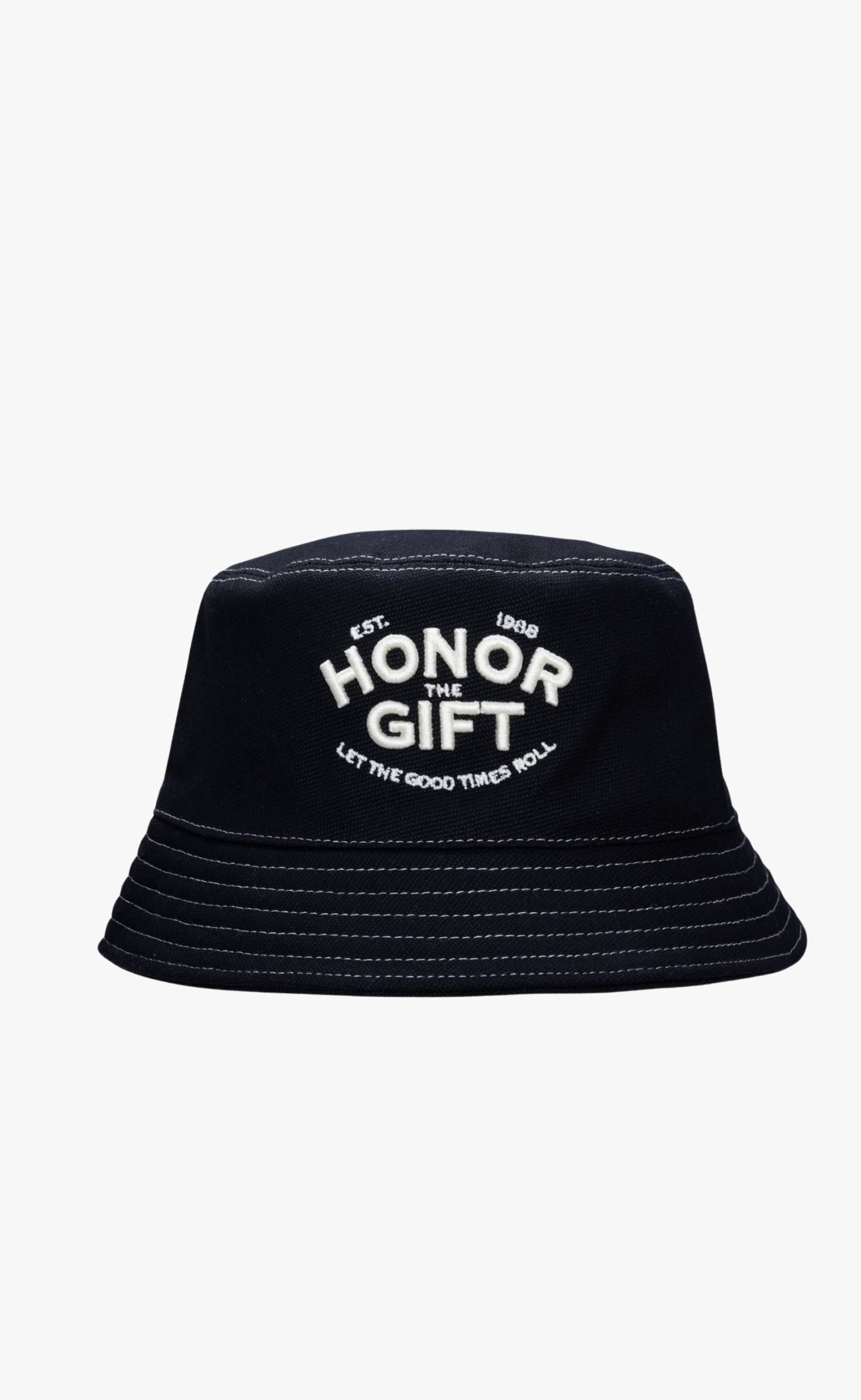 B-SUMMER EST 1988 BUCKET BLACK HAT
