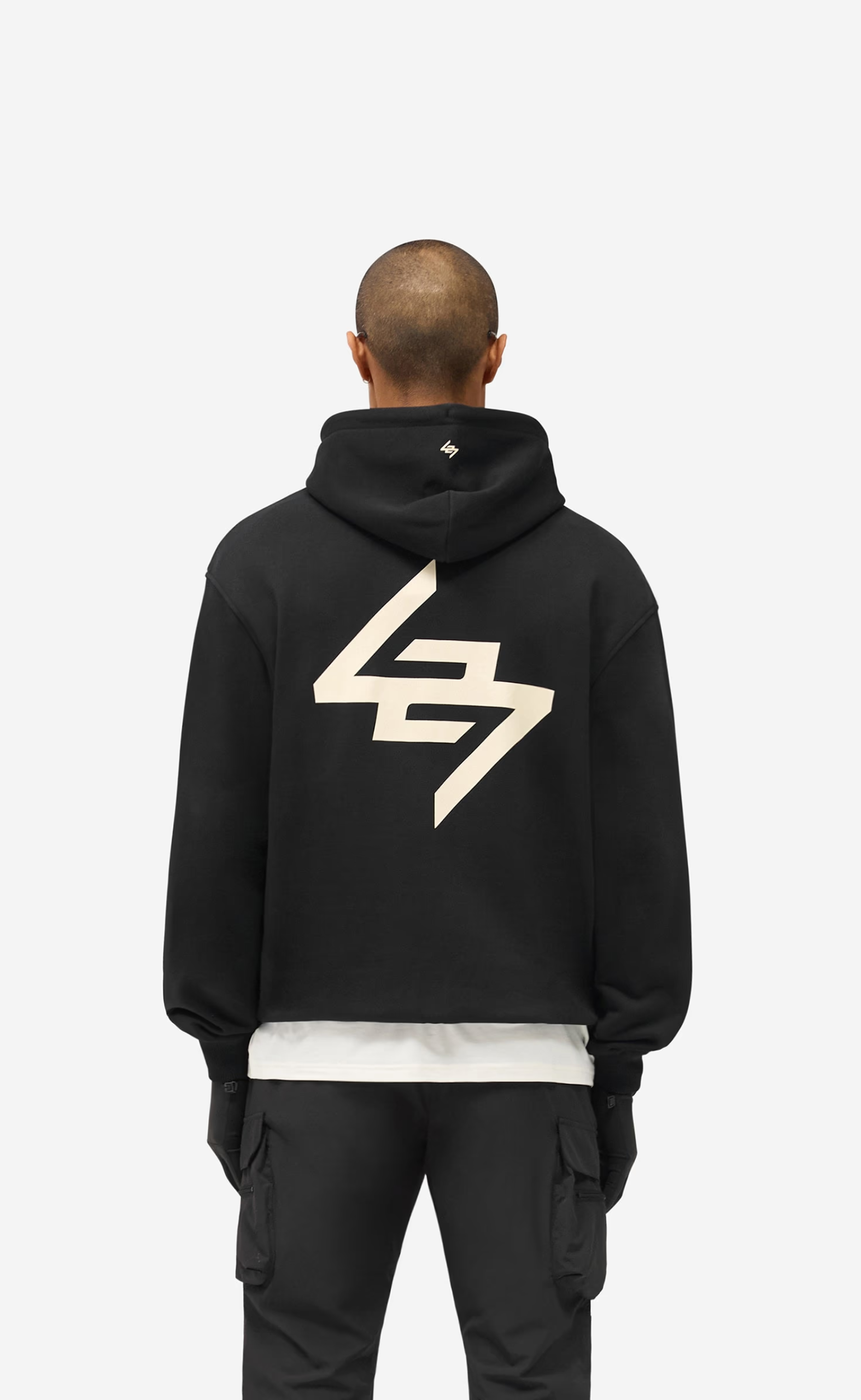 247 DNA GRAPHIC JET BLACK HOODIE