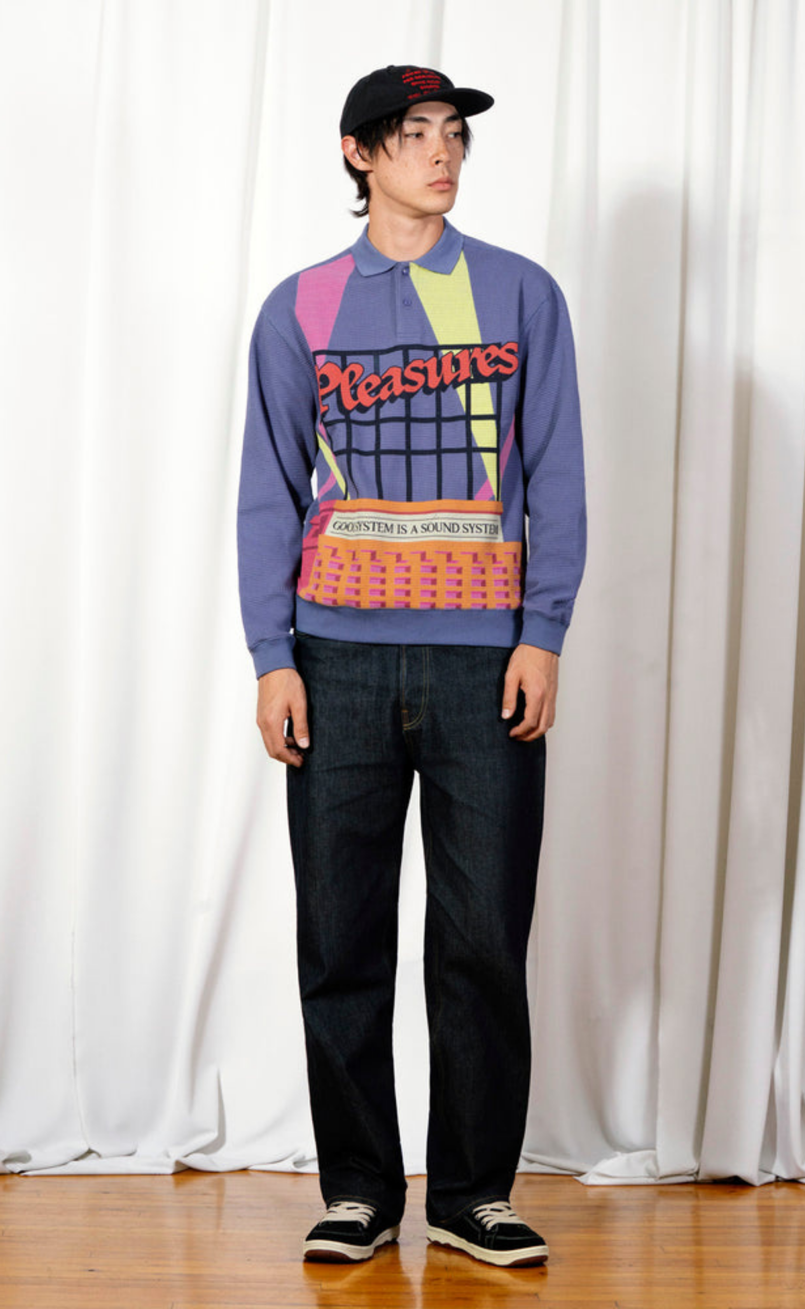 SPOTLIGHT NAVY LONGSLEEVE