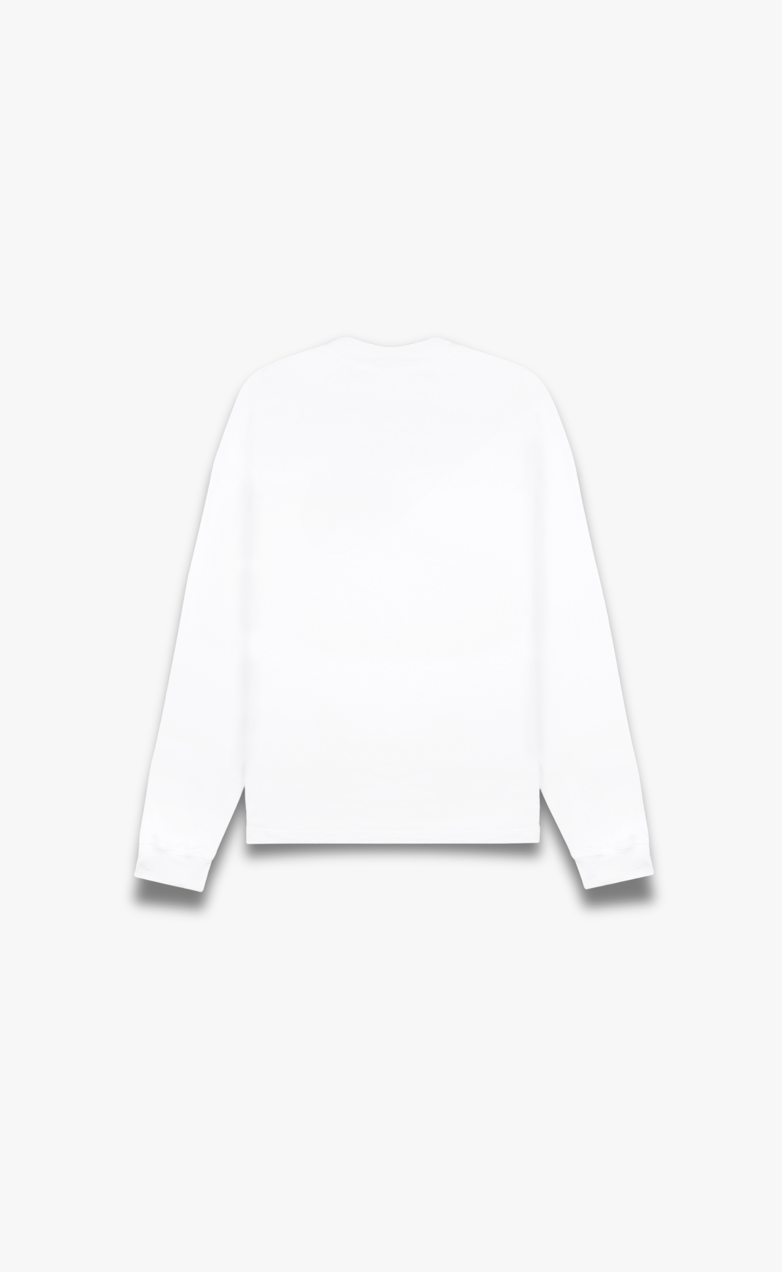 YALE CREST WHITE LONGSLEEVE