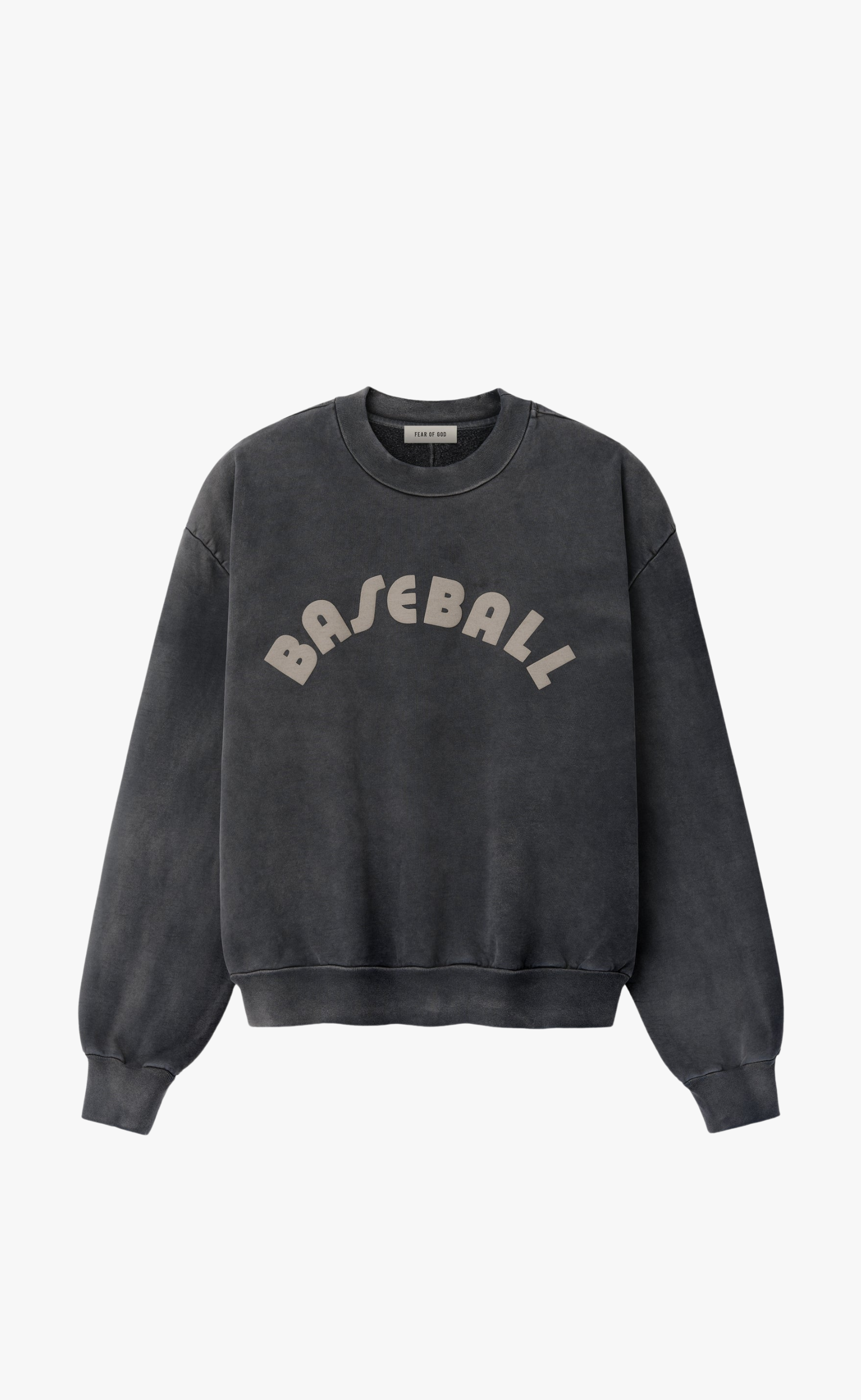 BASEBALL CLASSIC OFF BLACK CREWNECK