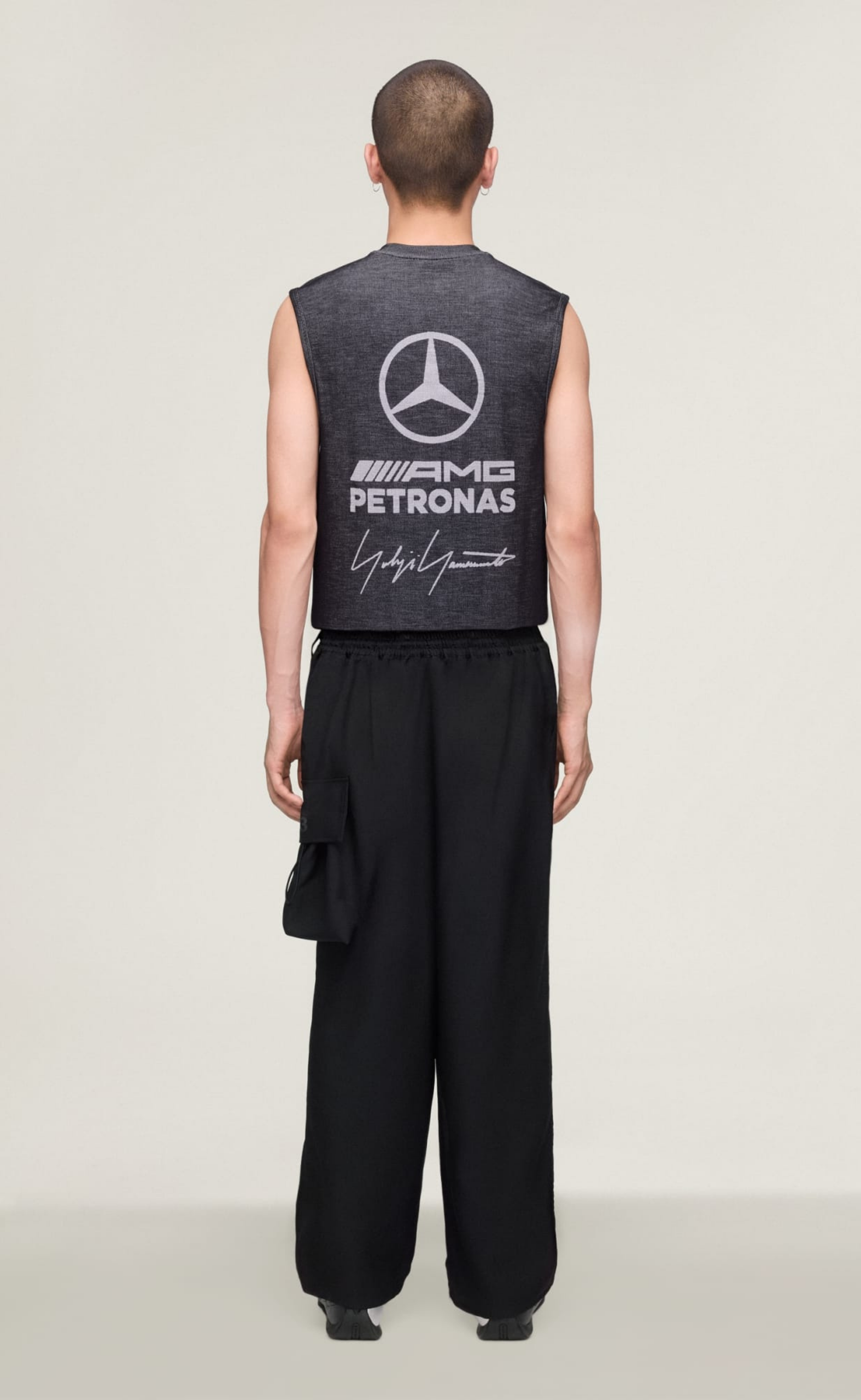 F1 MERCEDES ENGINEERED BLACK TANK TOP