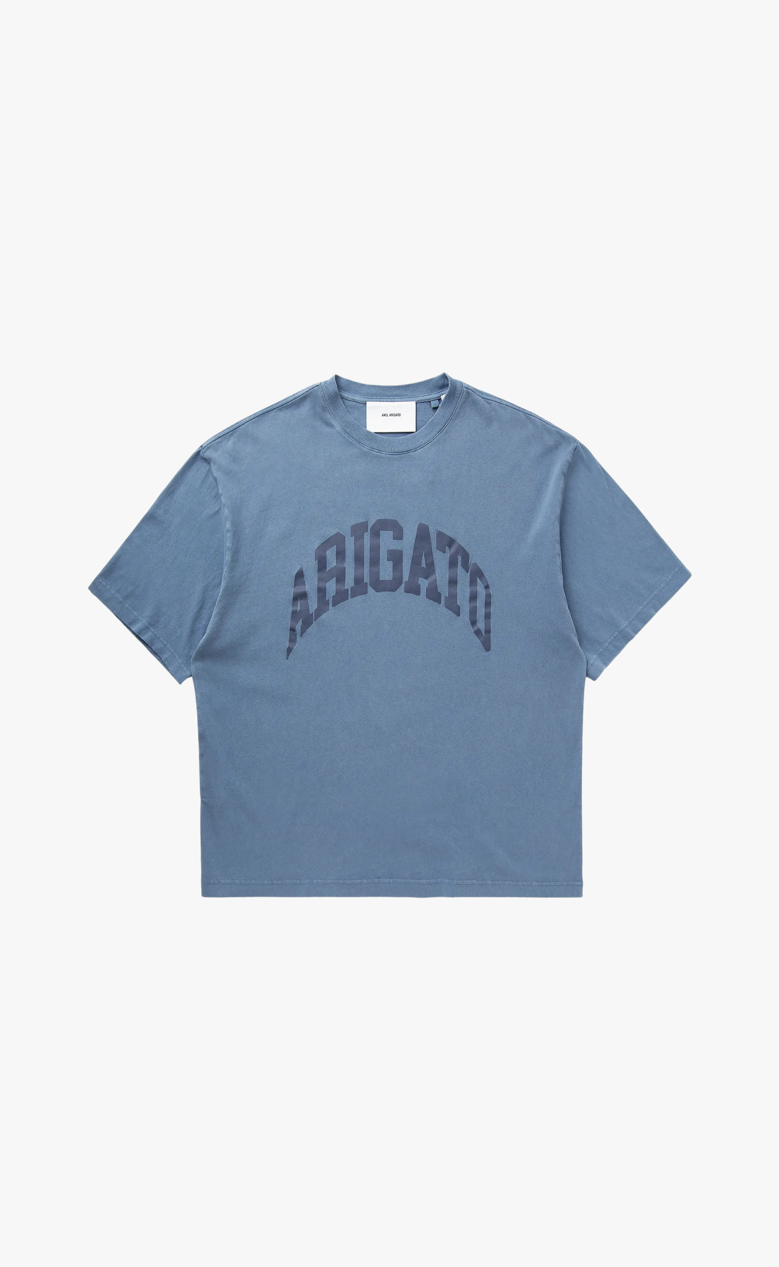 LINK WASHED DENIM BLUE T-SHIRT