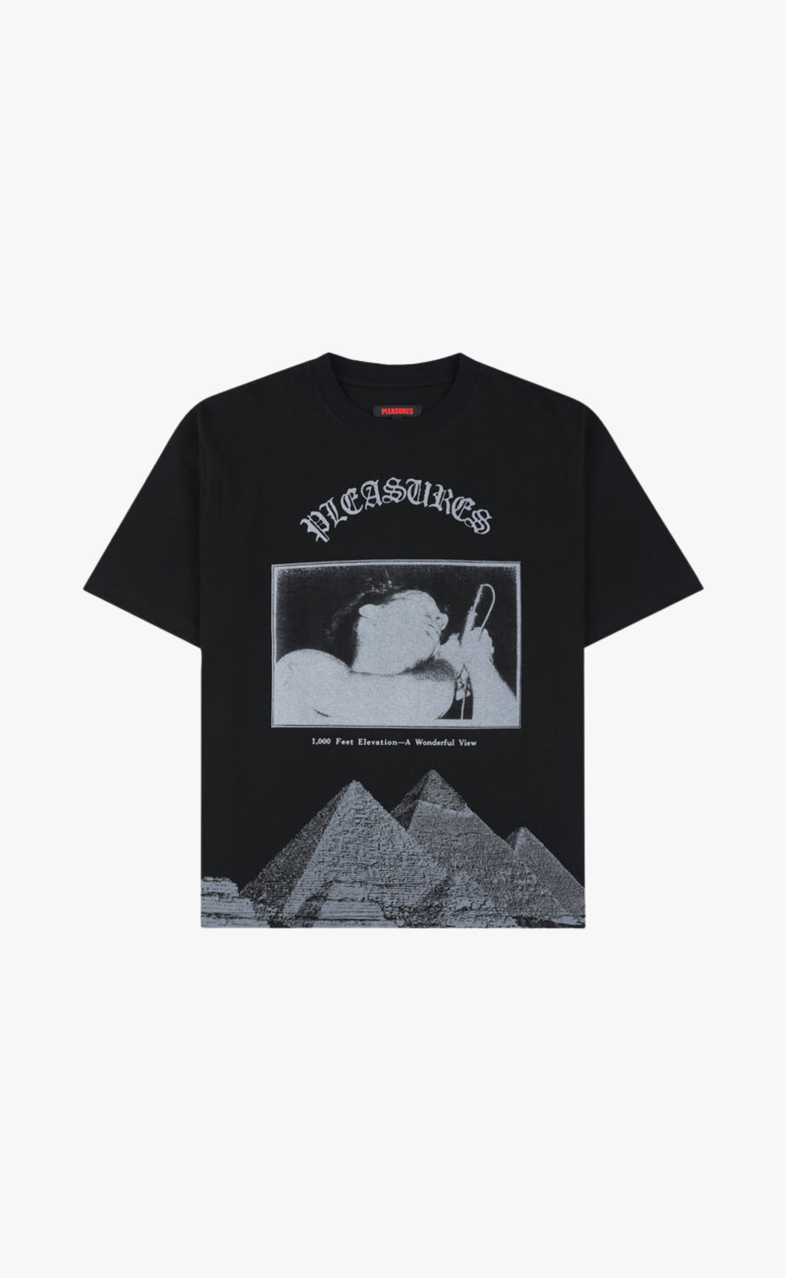 ELEVATION HEAVYWEIGHT BLACK T-SHIRT