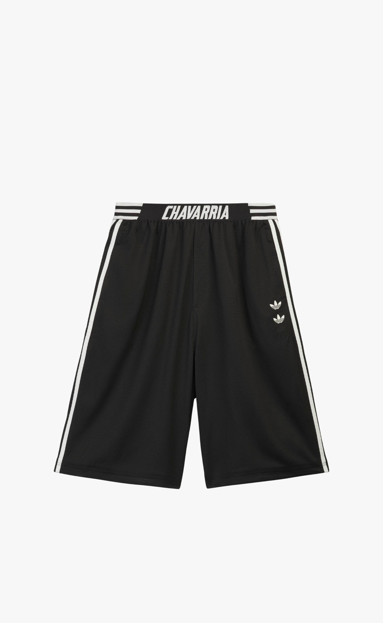 WC MESH BLACK LONG SHORTS