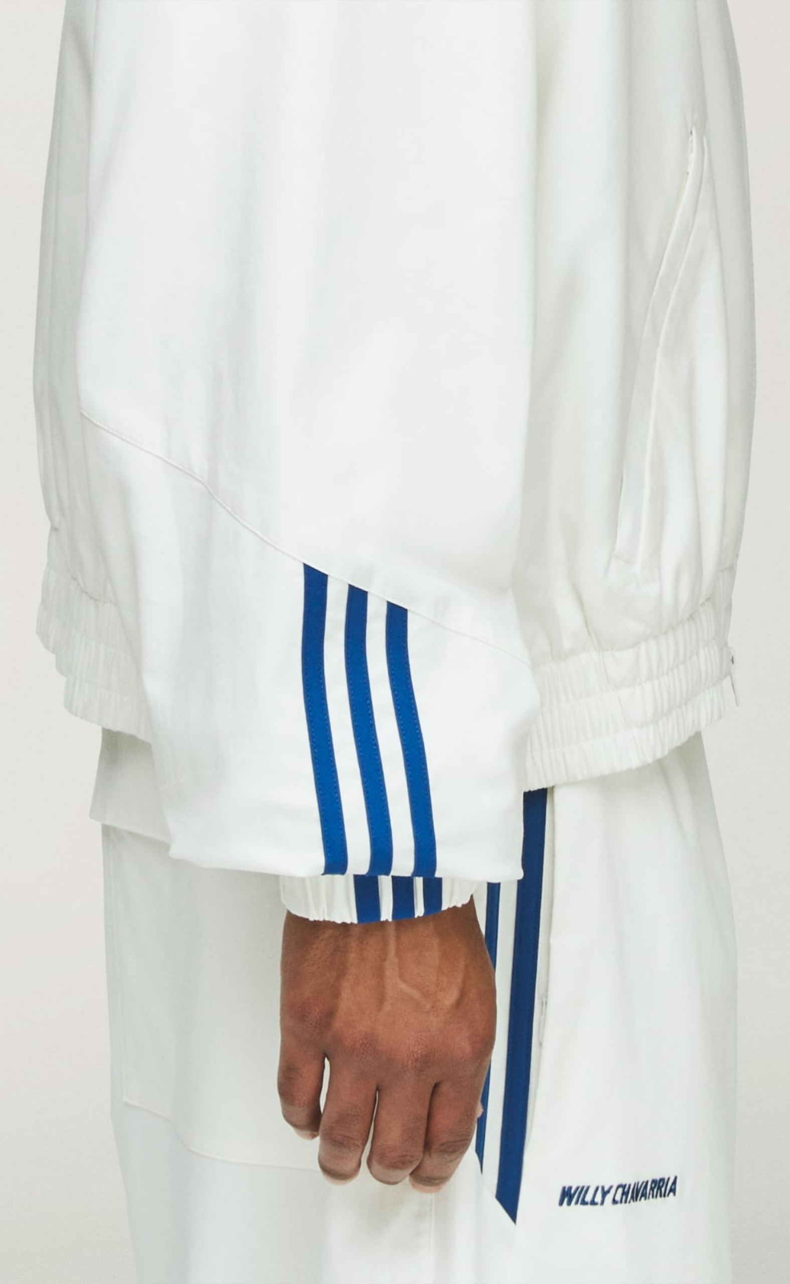 CHAVARRIA POPLIN OFF WHITE HOODIE