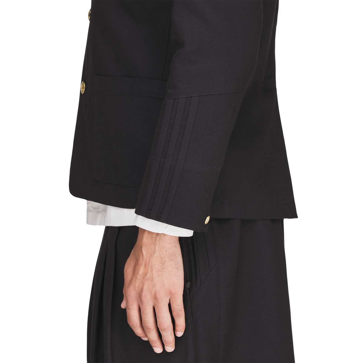 CHAVARRIA PLAYERS TWILL BLACK BLAZER