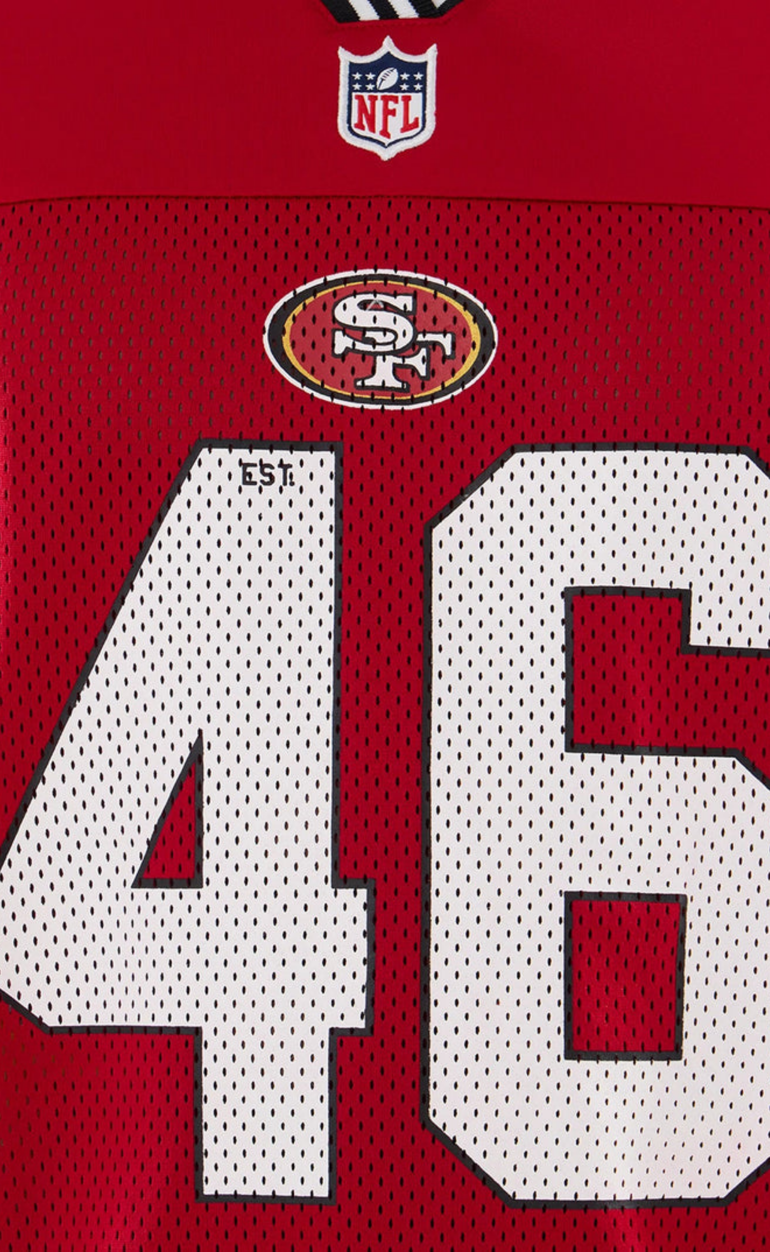 SAN FRANCISCO NFL MESH RED T-SHIRT