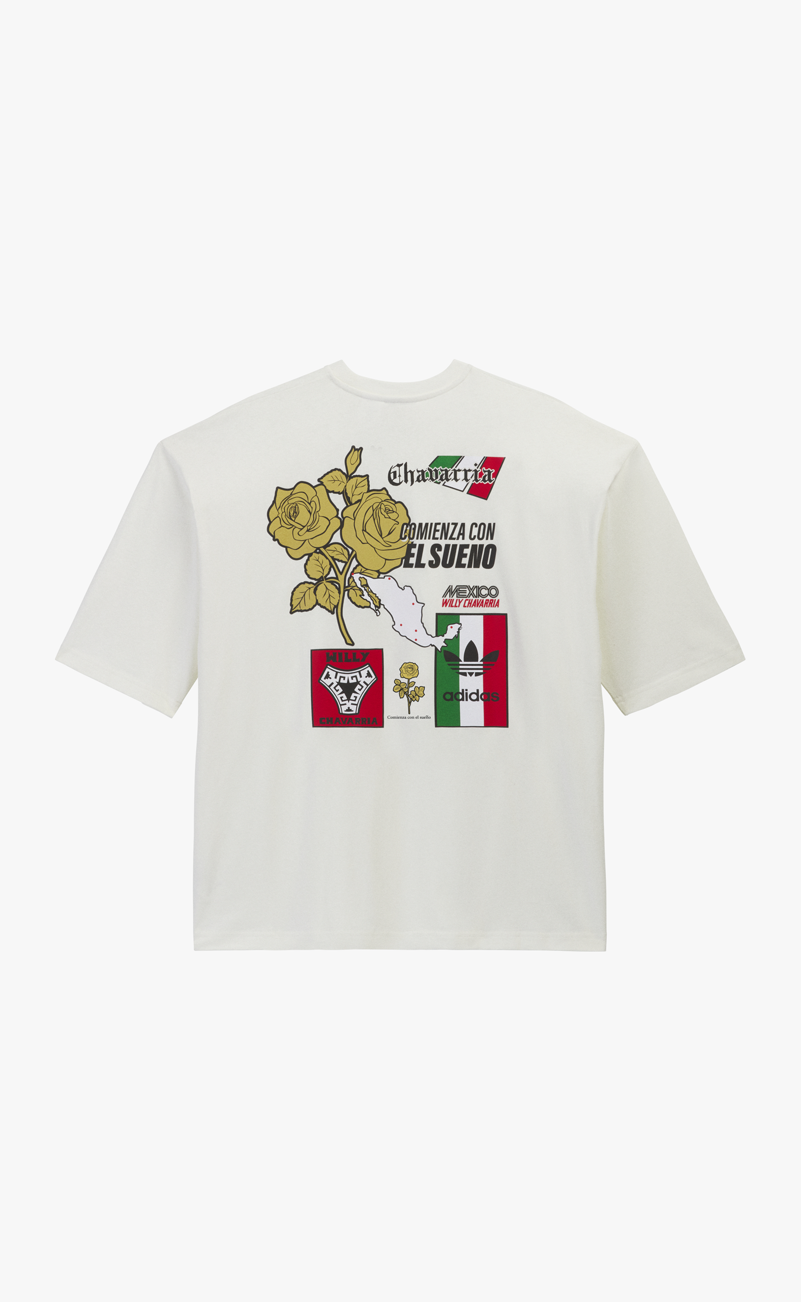 CHAVARRIA GRAPHIC WHITE T-SHIRT