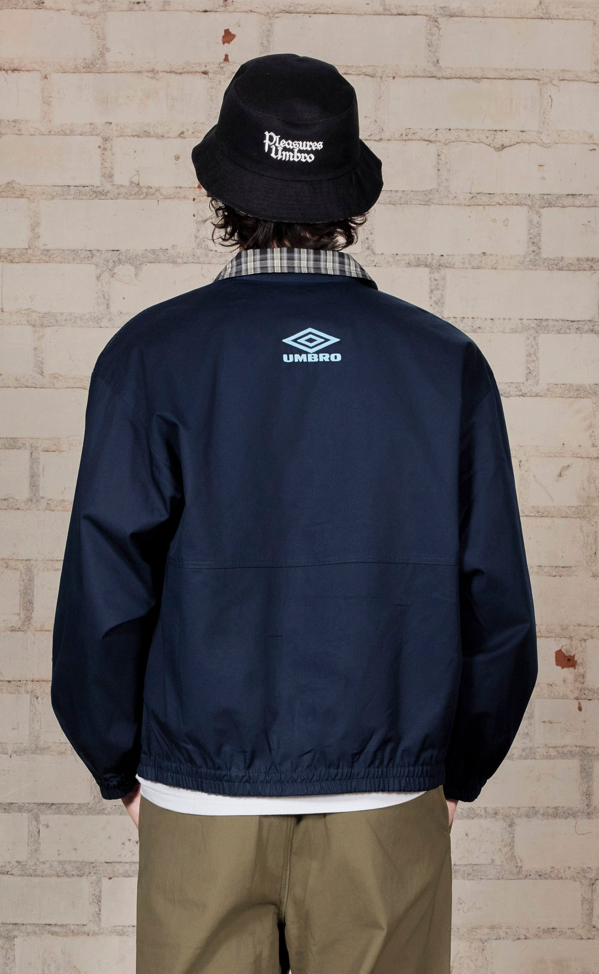 DIAMONDS REVERSIBLE BLOUSON NAVY JACKET
