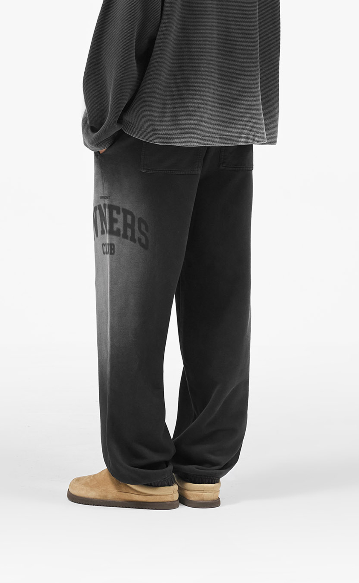OWNERS VINTAGE BLACK SWEATPANTS