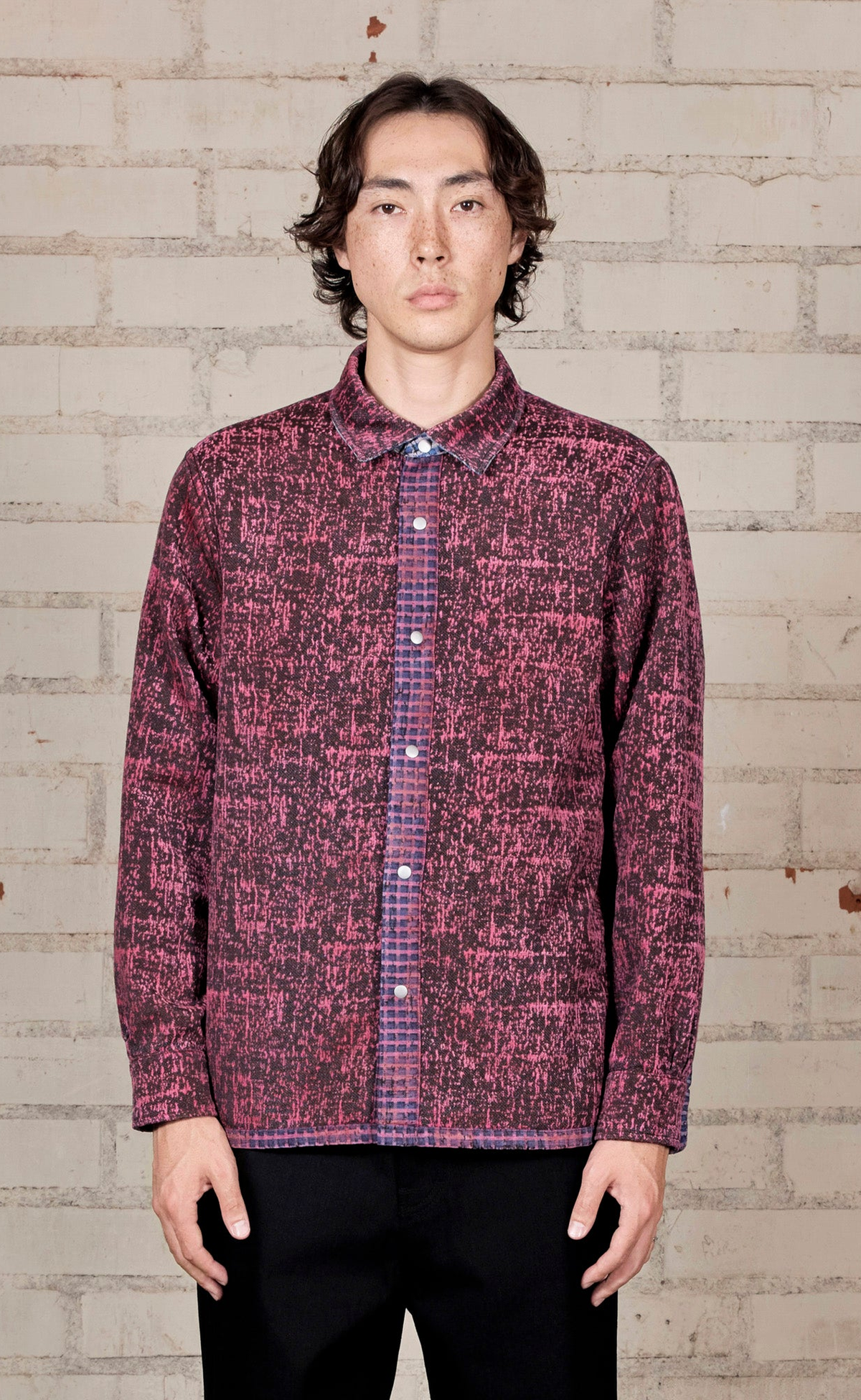 OPERATOR REVERSIBLE OVERSHIRT BLUE SHIRT