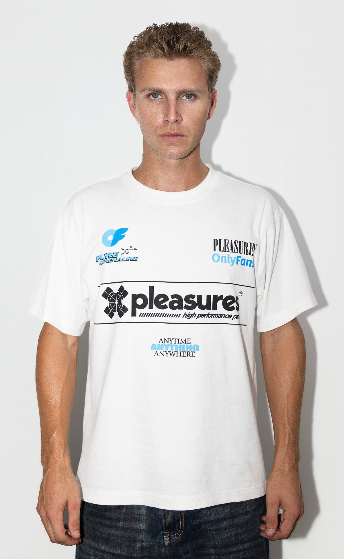 HELMET WHITE T-SHIRT