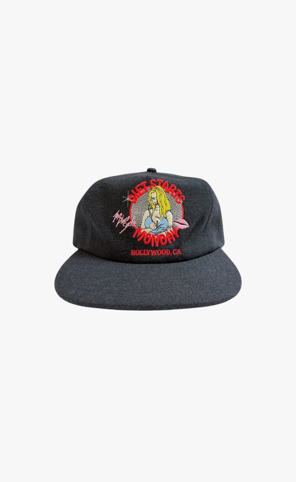 HOLLYWOOD BLACK HAT