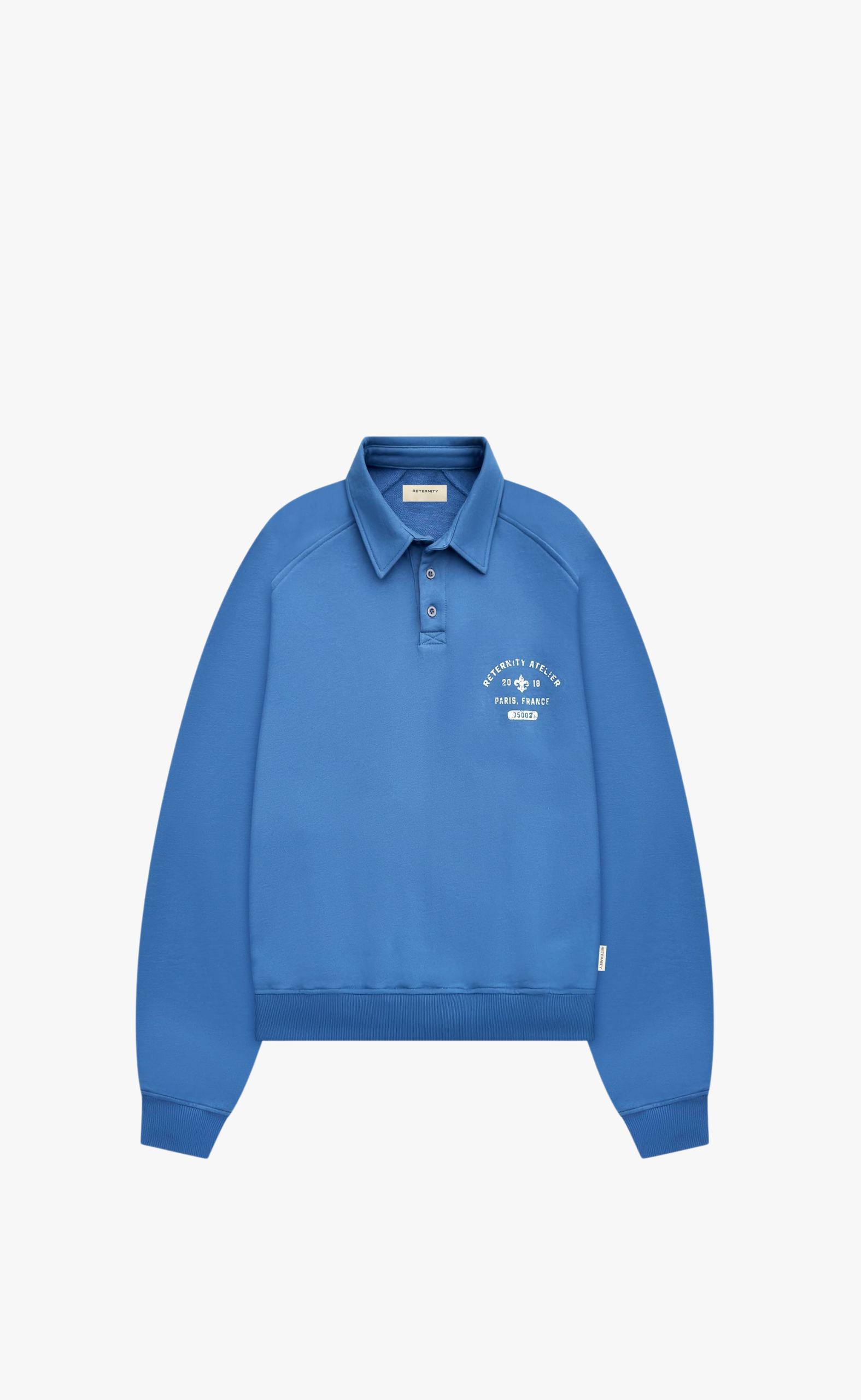 MAISON POLO  BLUE SWEATER