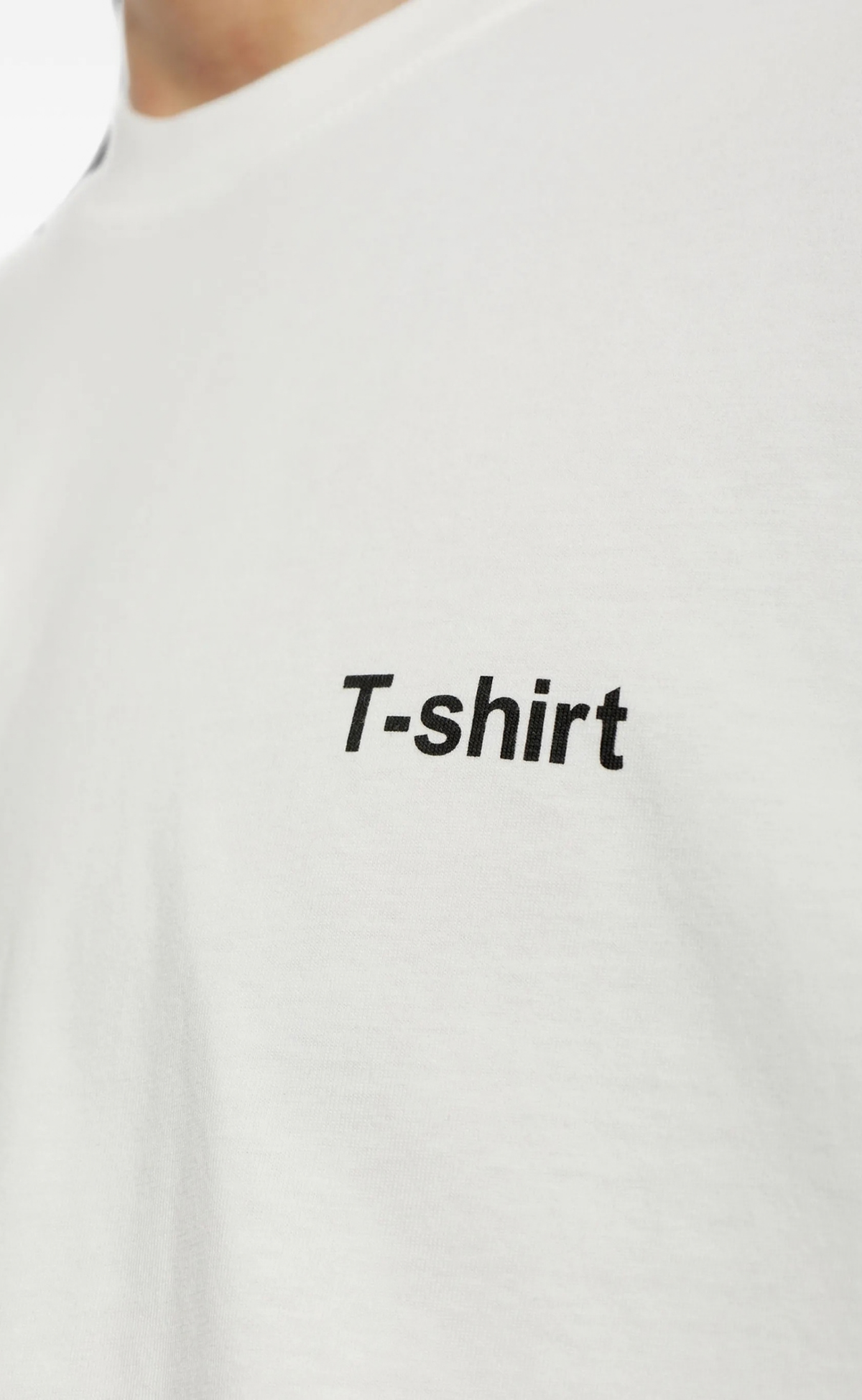 DEFINITION REGULAR WHITE T-SHIRT