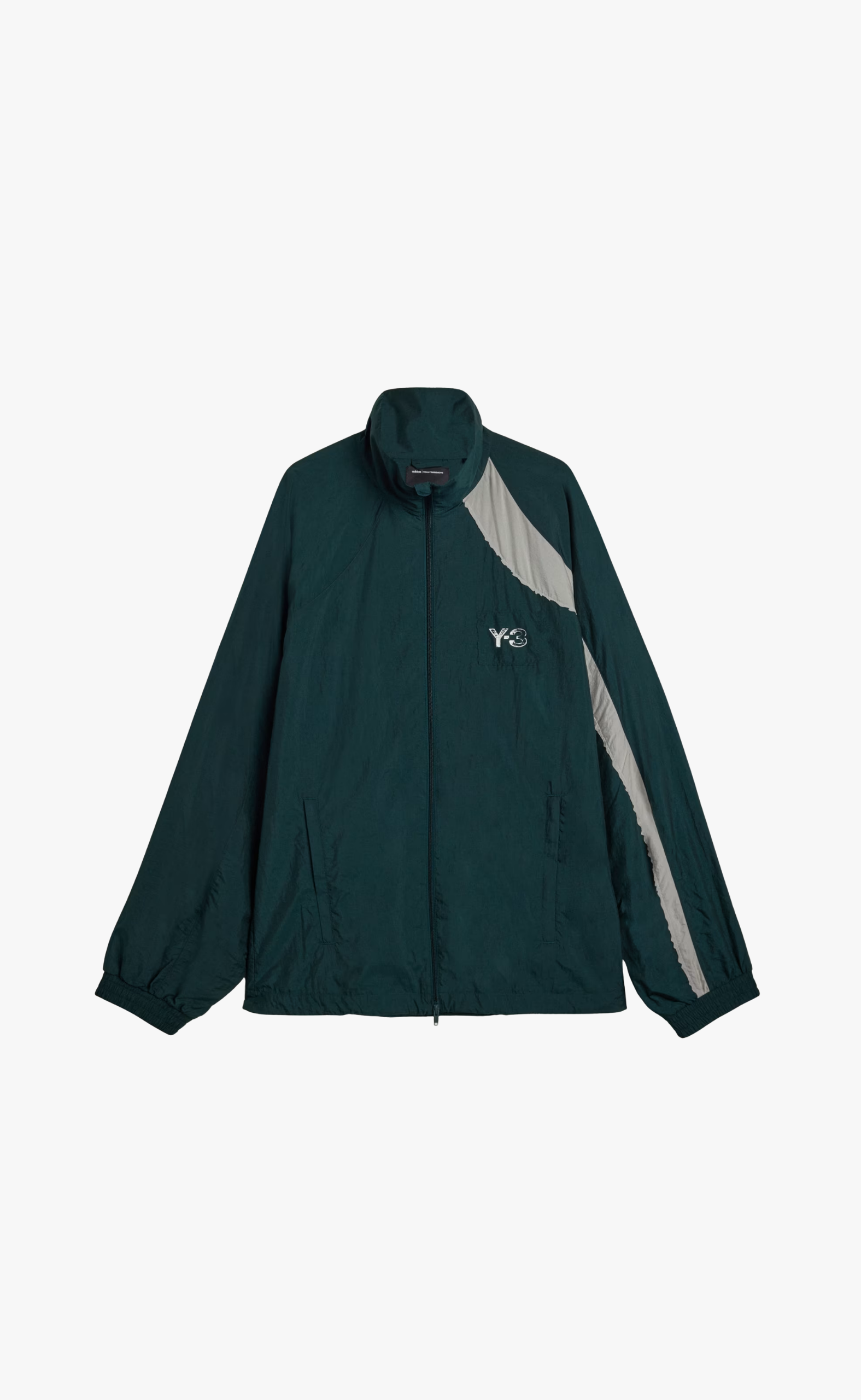 Y-3 RAW EDGE 3 STRIPES NYLON AURORA IVY JACKET