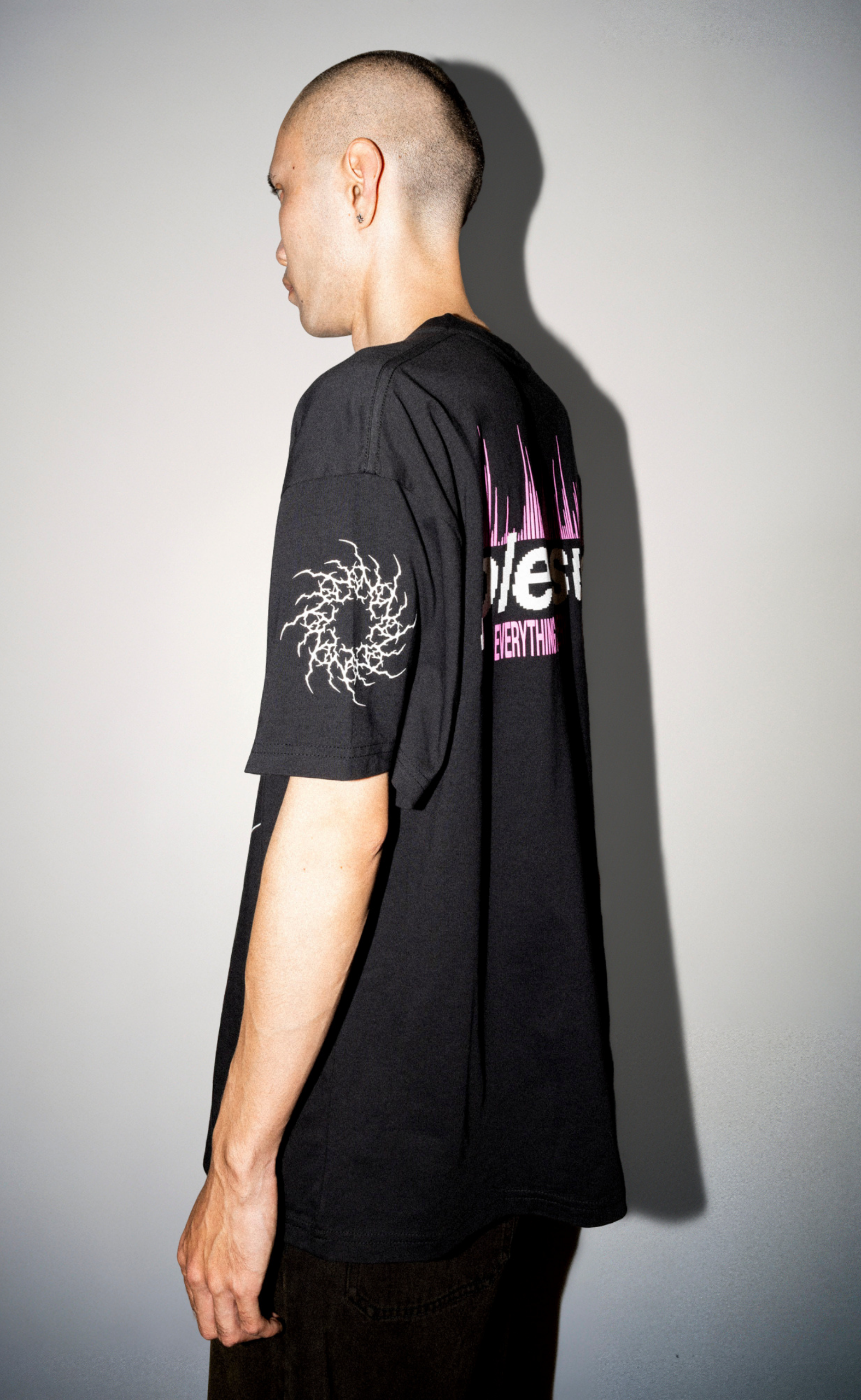 ROTATION BLACK T-SHIRT