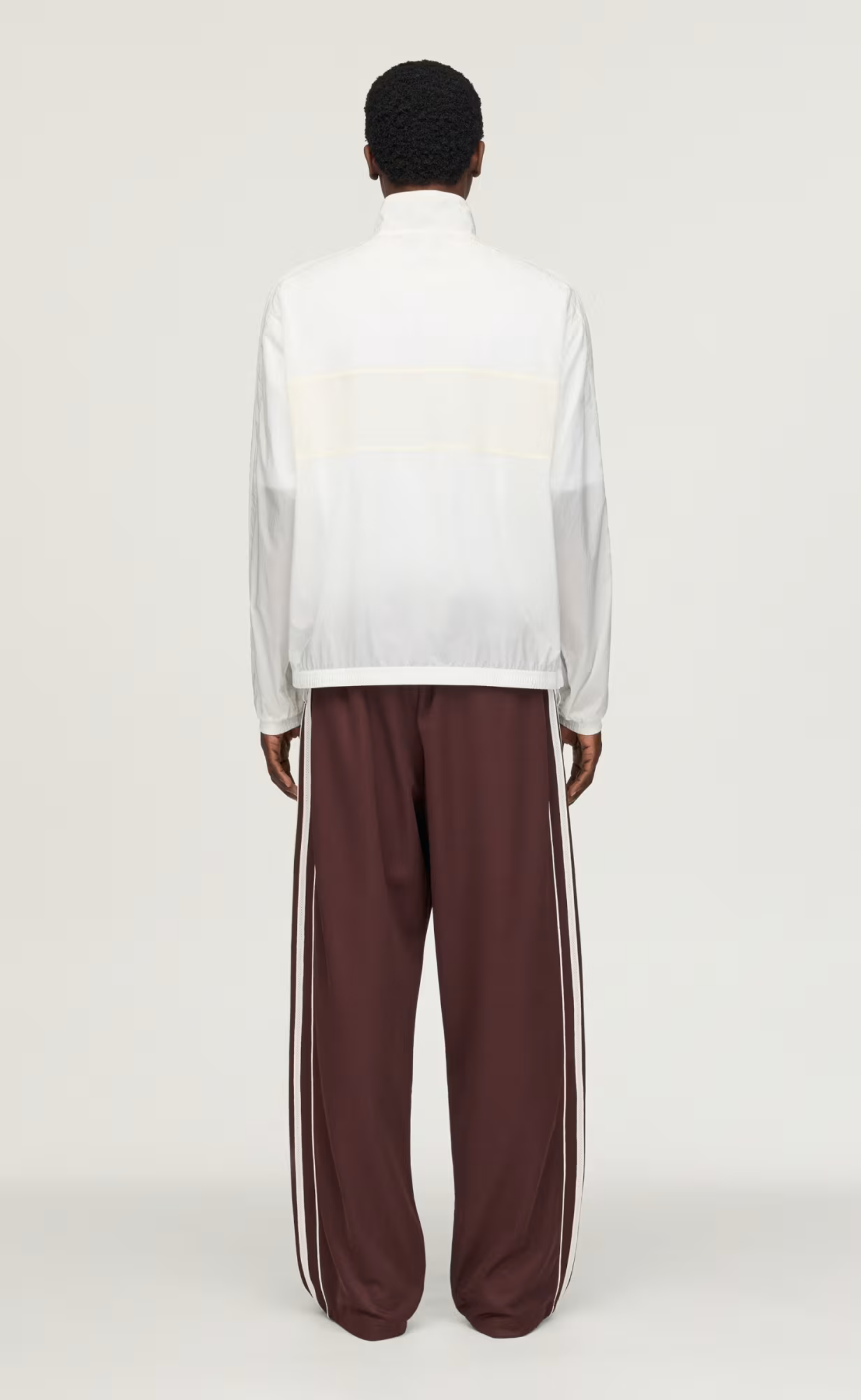 WB CHALK WHITE TRACK JACKET