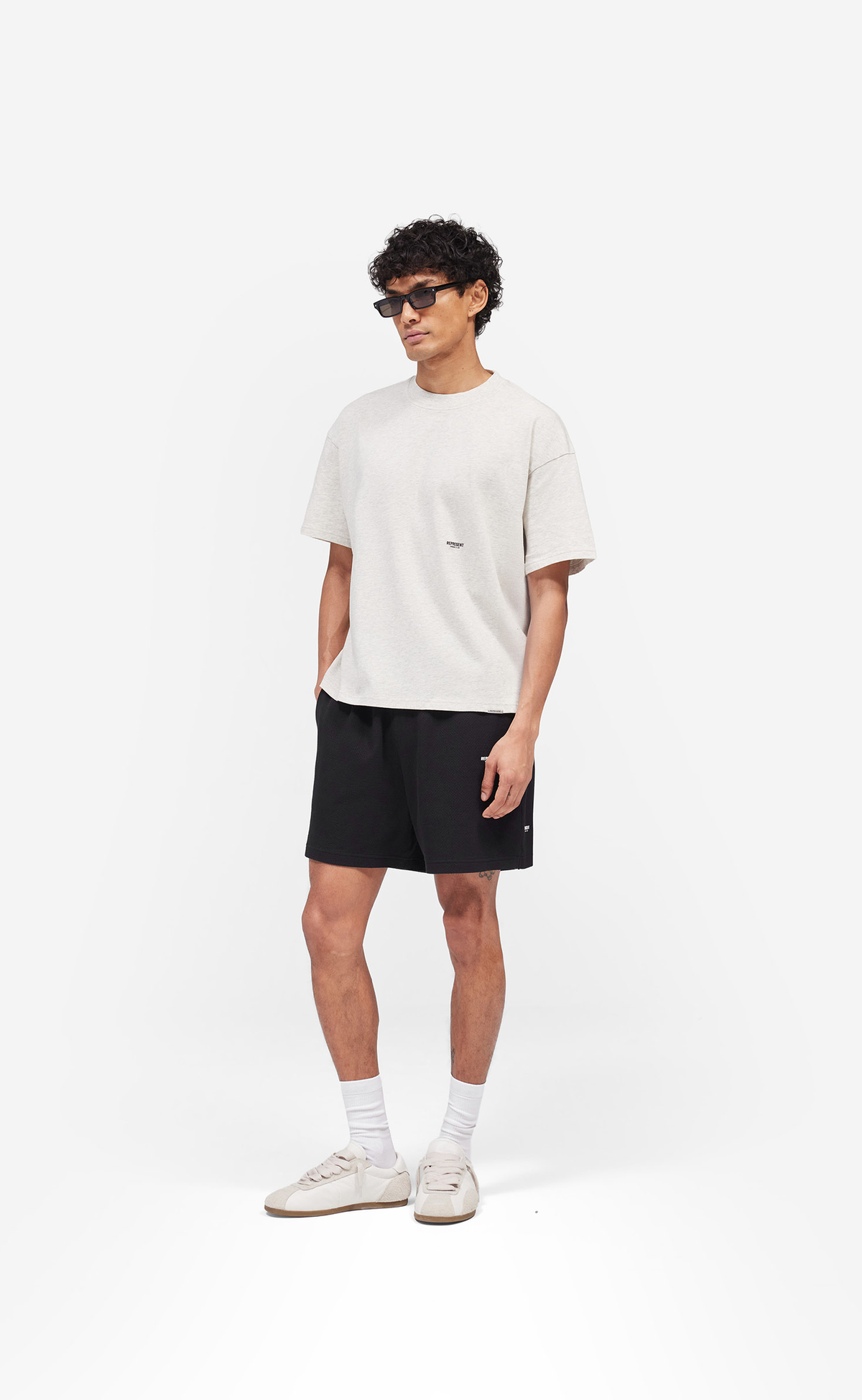 MICRO OWNERS CLUB MESH BLACK SHORTS