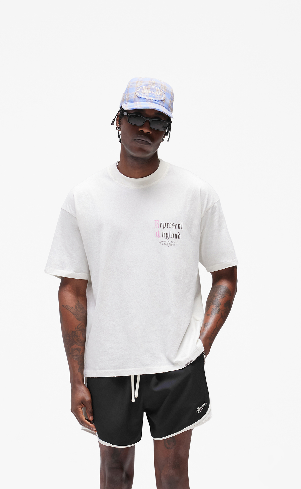 PRIVATE MEMBERS FLAT WHITE T-SHIRT