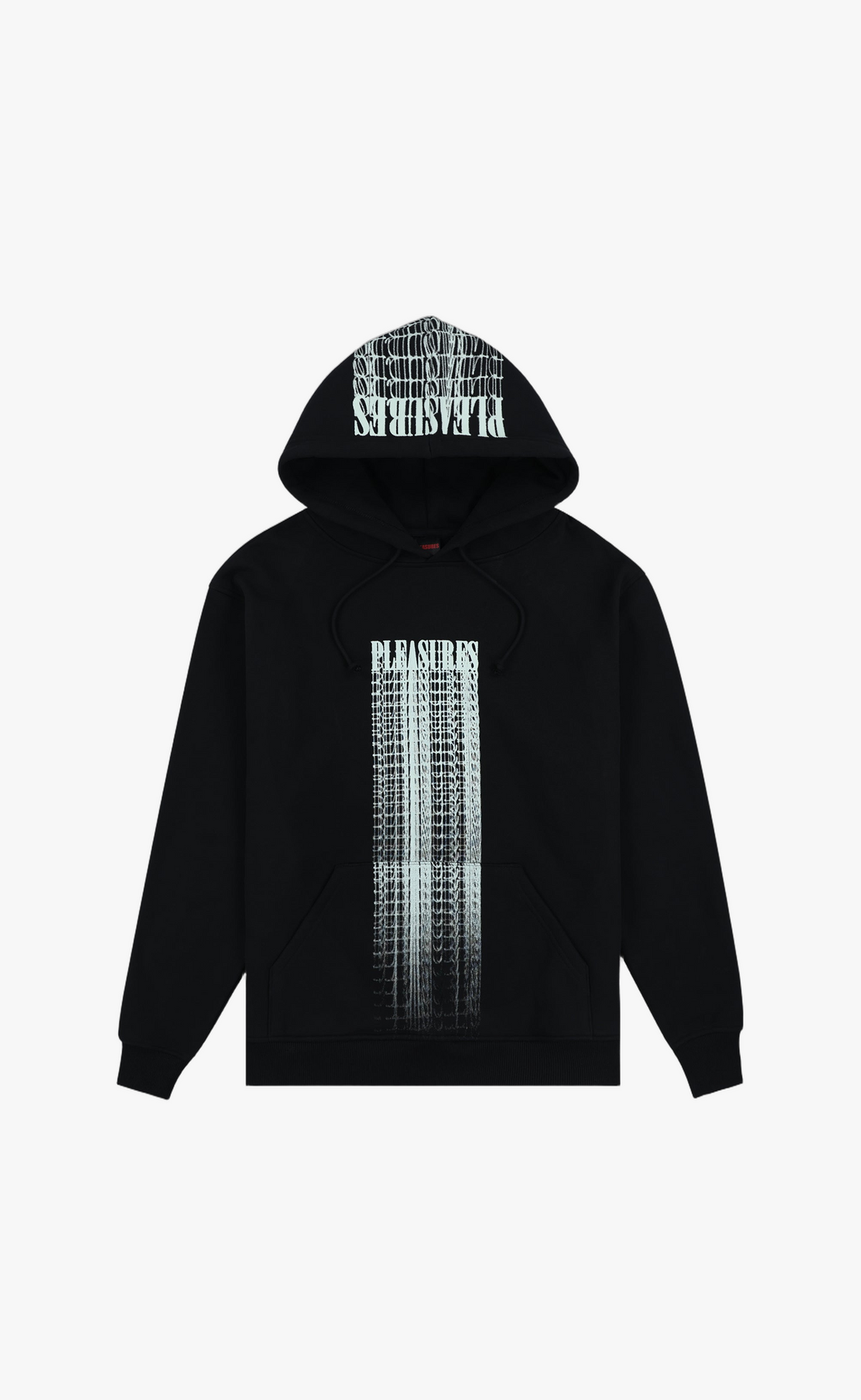 BLURRED BLACK HOODIE