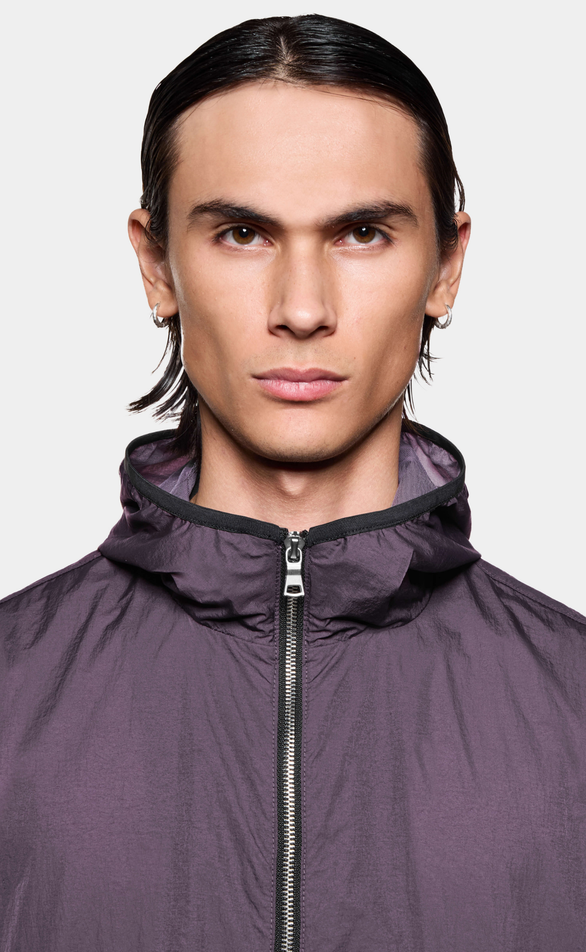 HYPERLIGHT HOODED WIND RAISIN JACKET