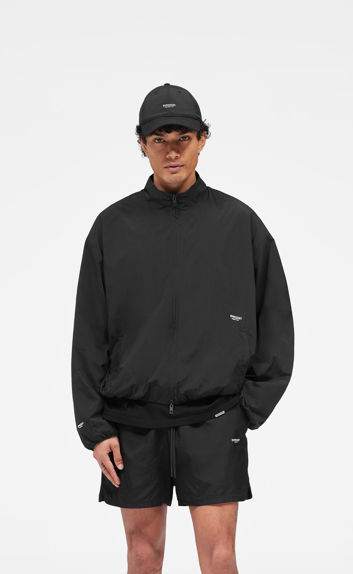 MICRO OWNERS CLUB BOMBER BLACK JACKET