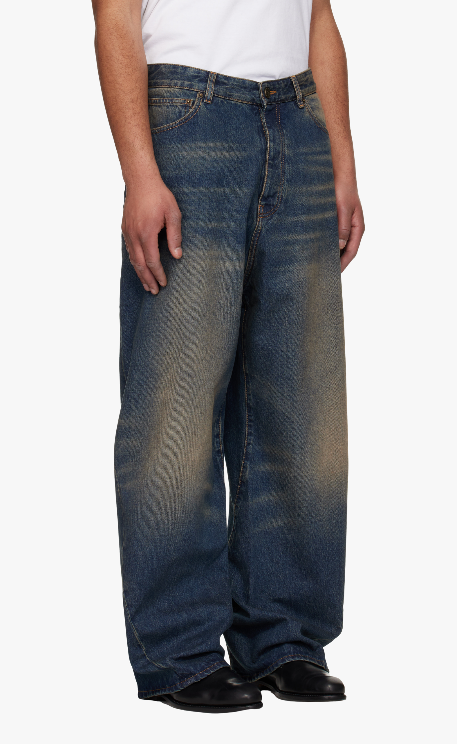 SPIRAL NIGHT BLUE JEANS