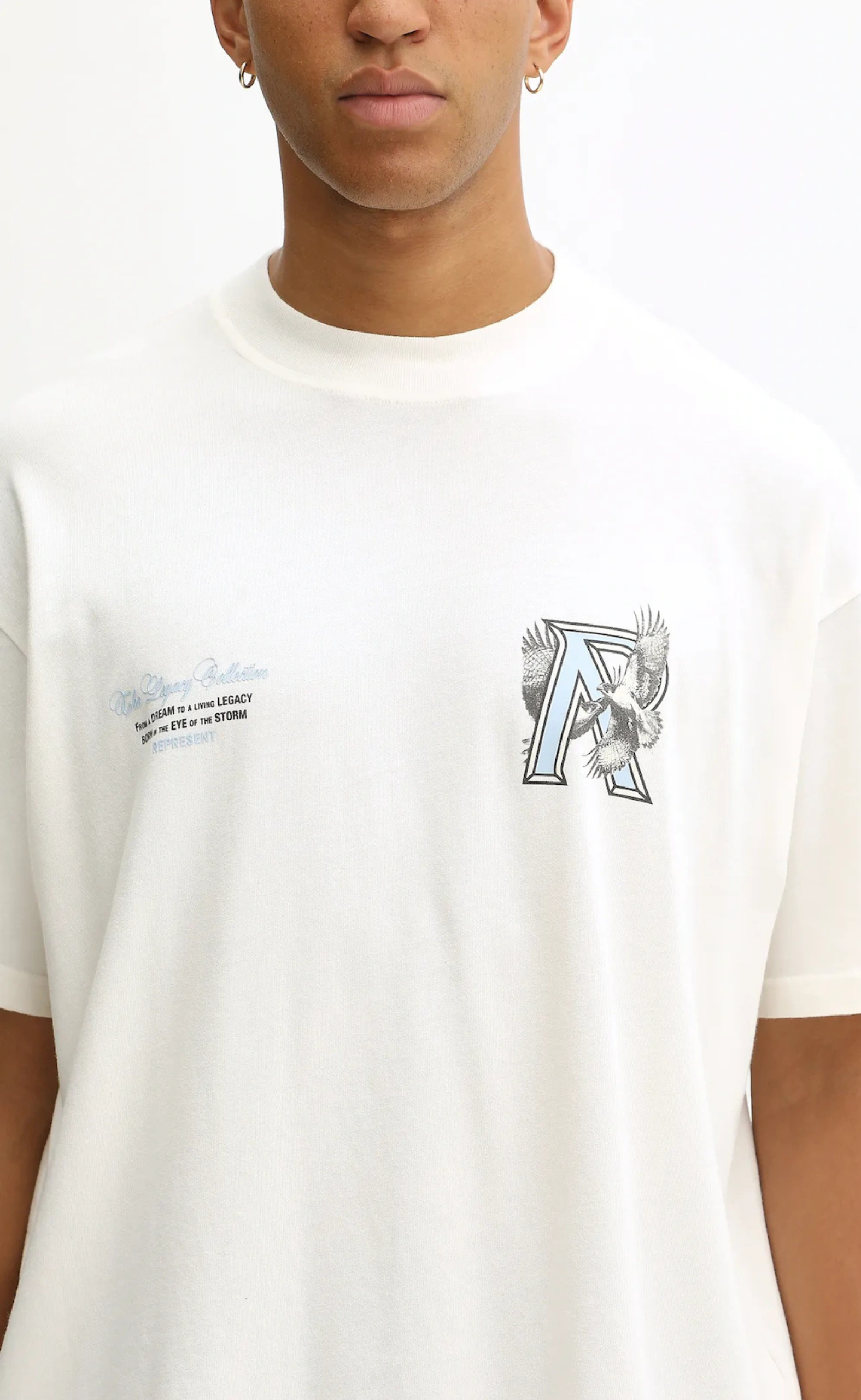 LEGACY FALCON FLAT WHITE T-SHIRT