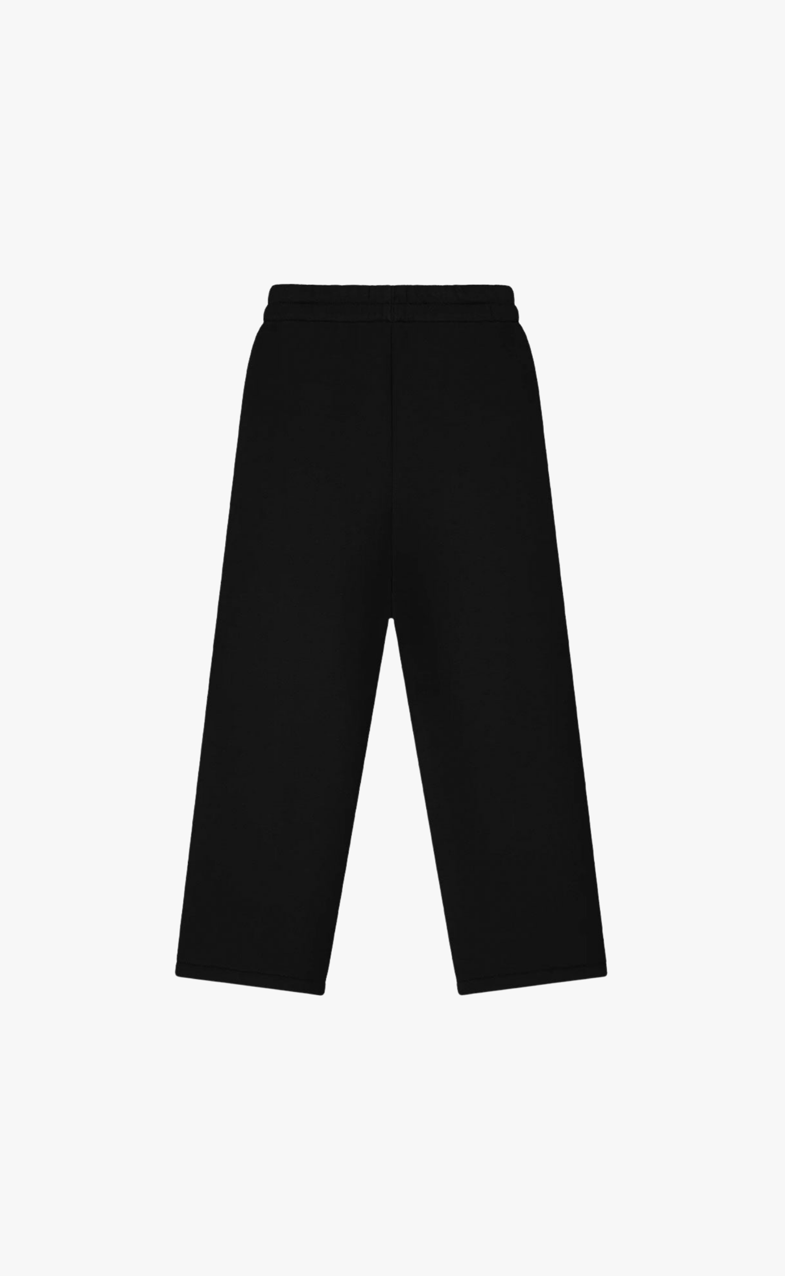 WIDE LEG BLACK SWEATPANT